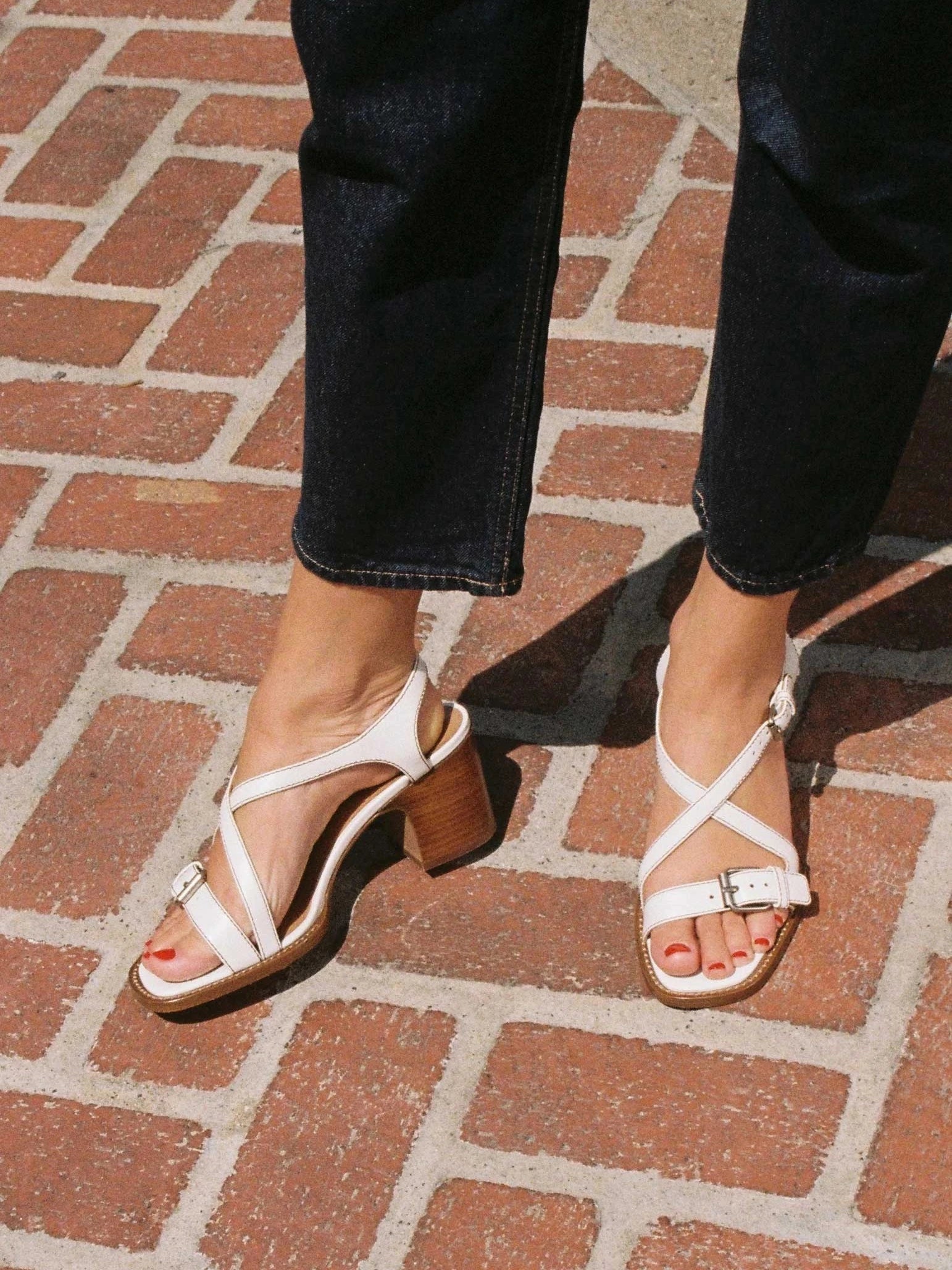 MARTHA'S - Sandales - Blanc Sandales Nomasei