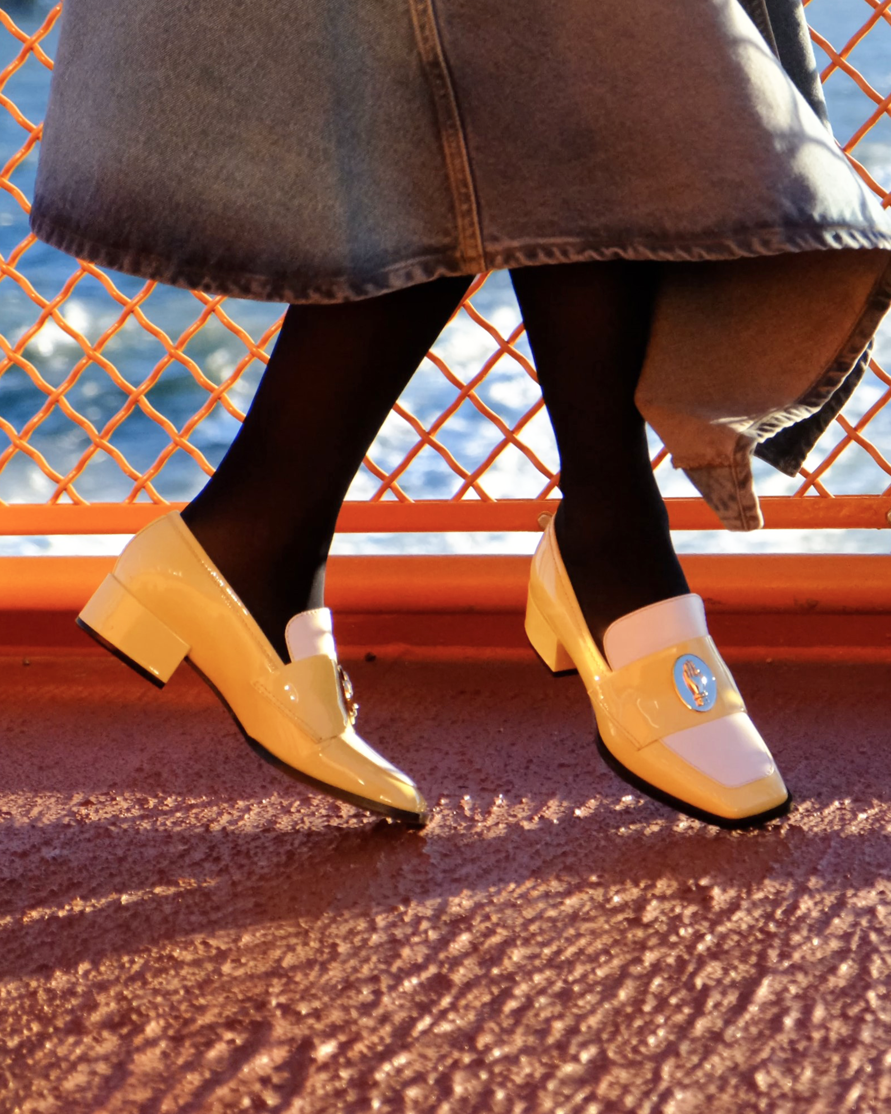 NONO - Loafers - Bicolore Mimosa