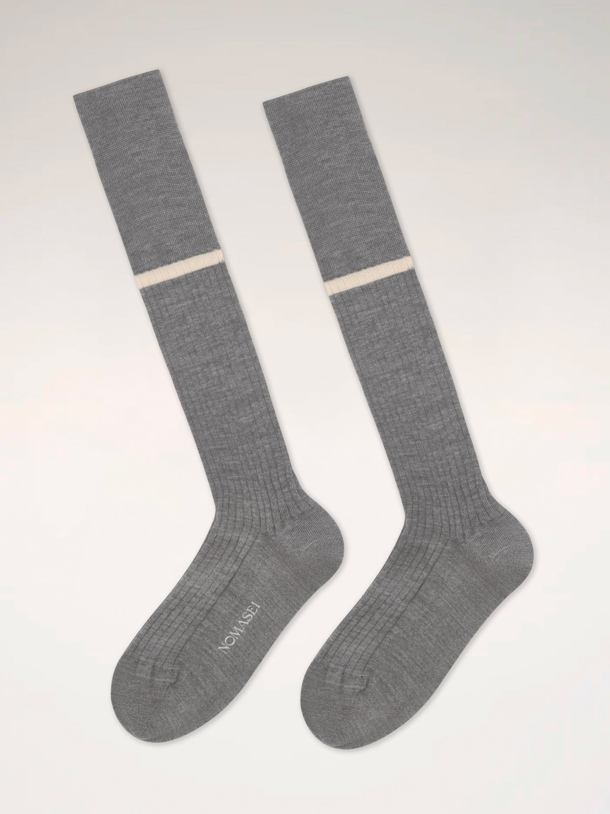 PALAZZO - Chaussettes Laine Mérinos - Concrete