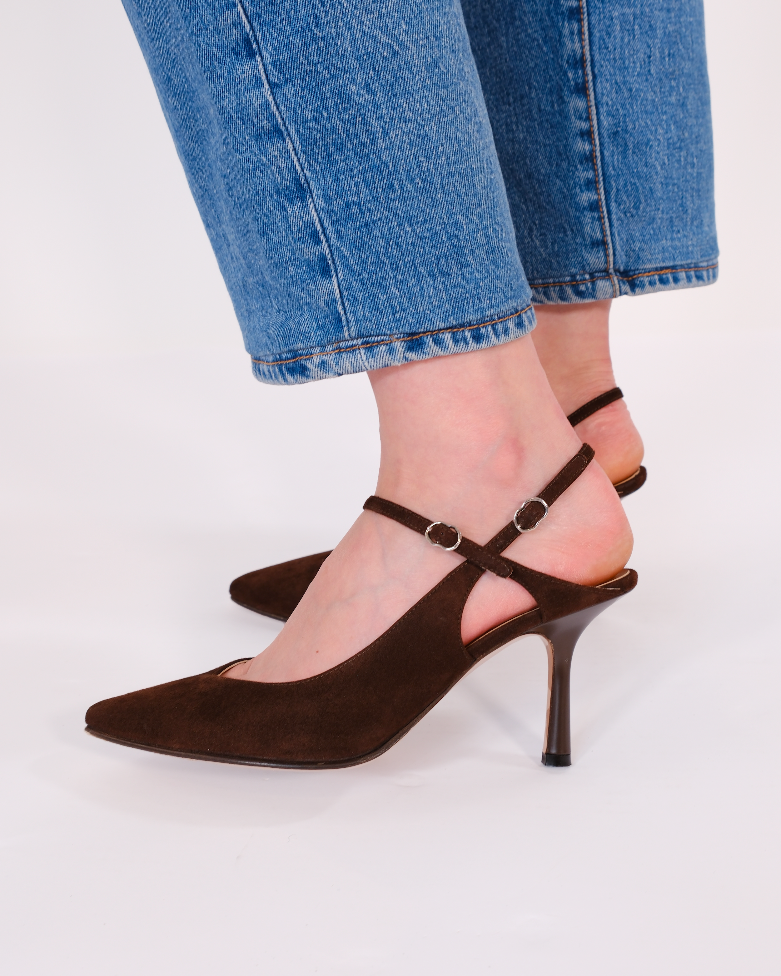 GATTACA - Escarpins - Camoscio Brun