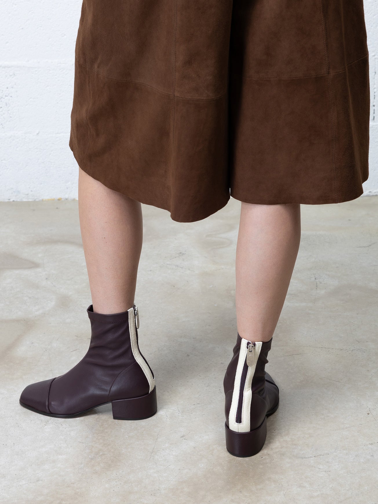 STRADA - Ankle Boots - Burgundy