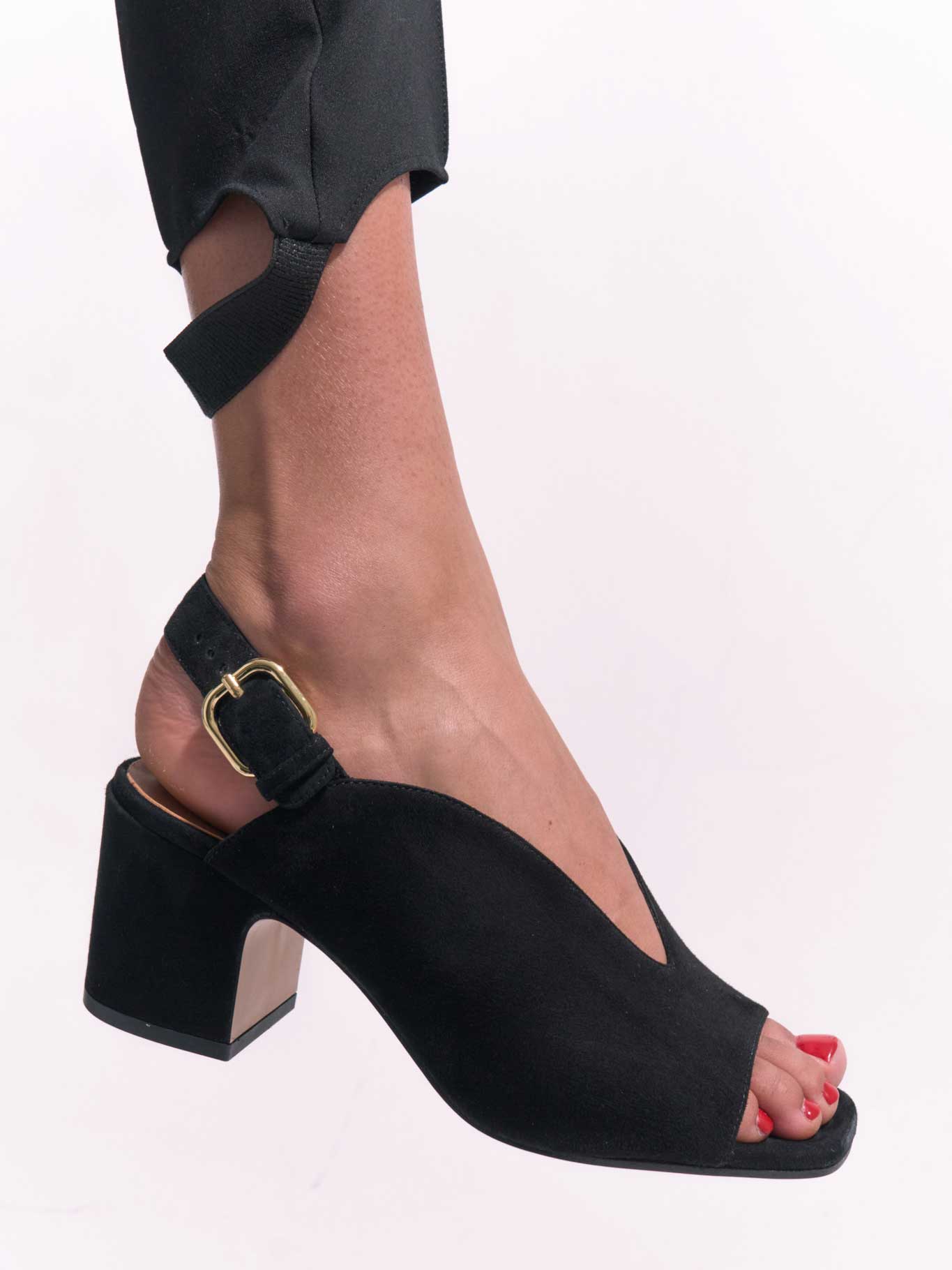 BAGHERA - Sandales - Camoscio Noir