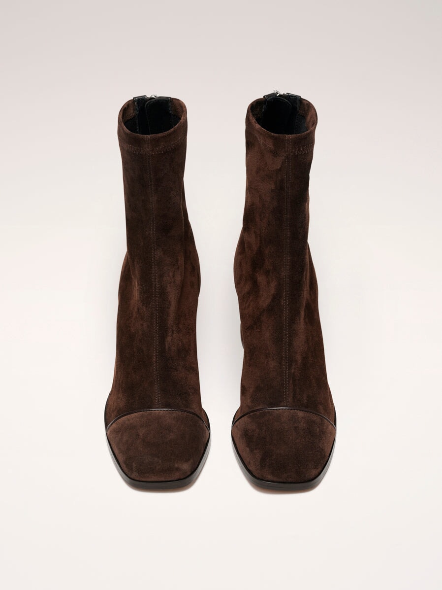 ARIA - Bottines - Suède Brun Bottines Nomasei