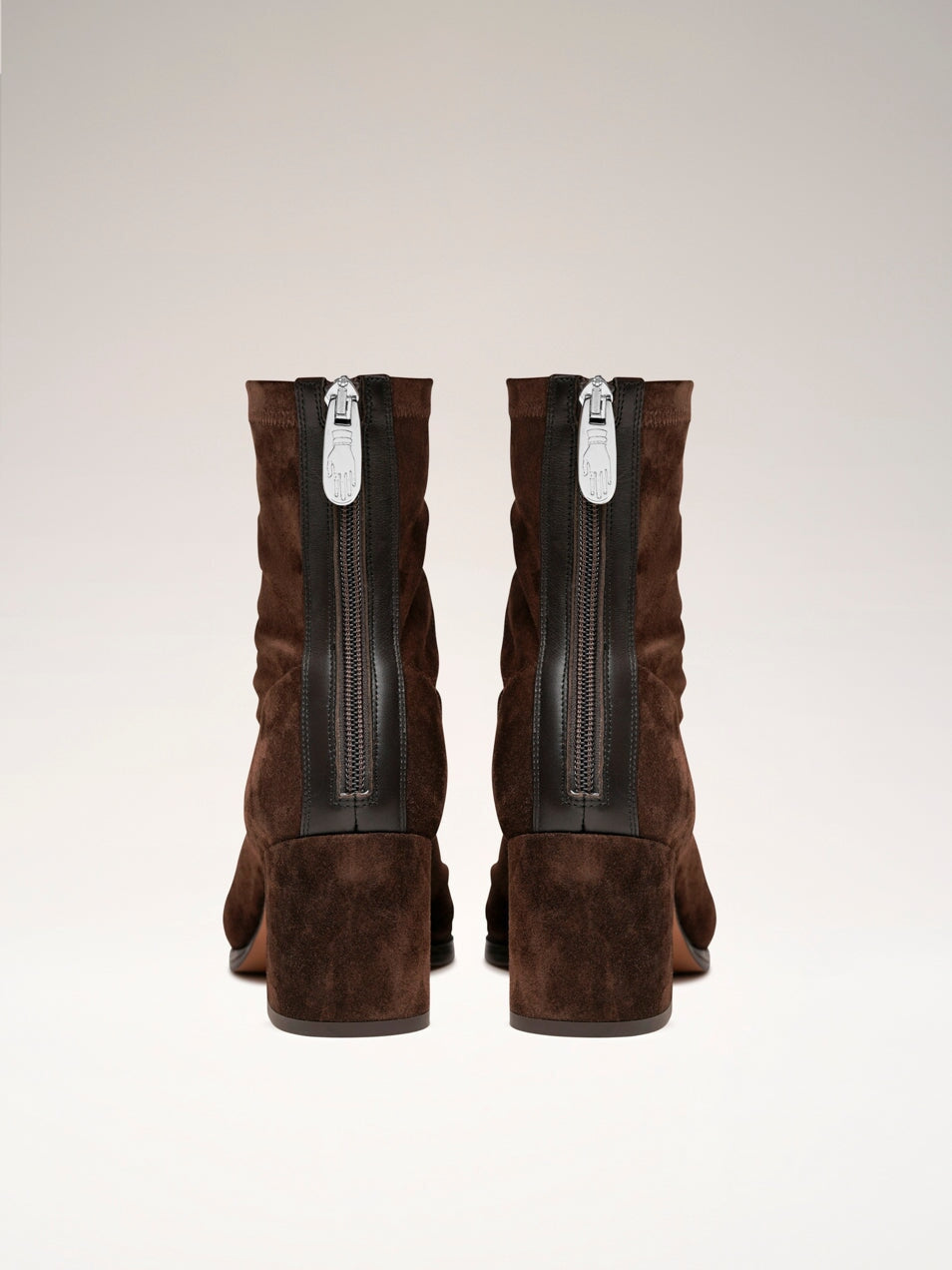 ARIA - Bottines - Suède Brun Bottines Nomasei
