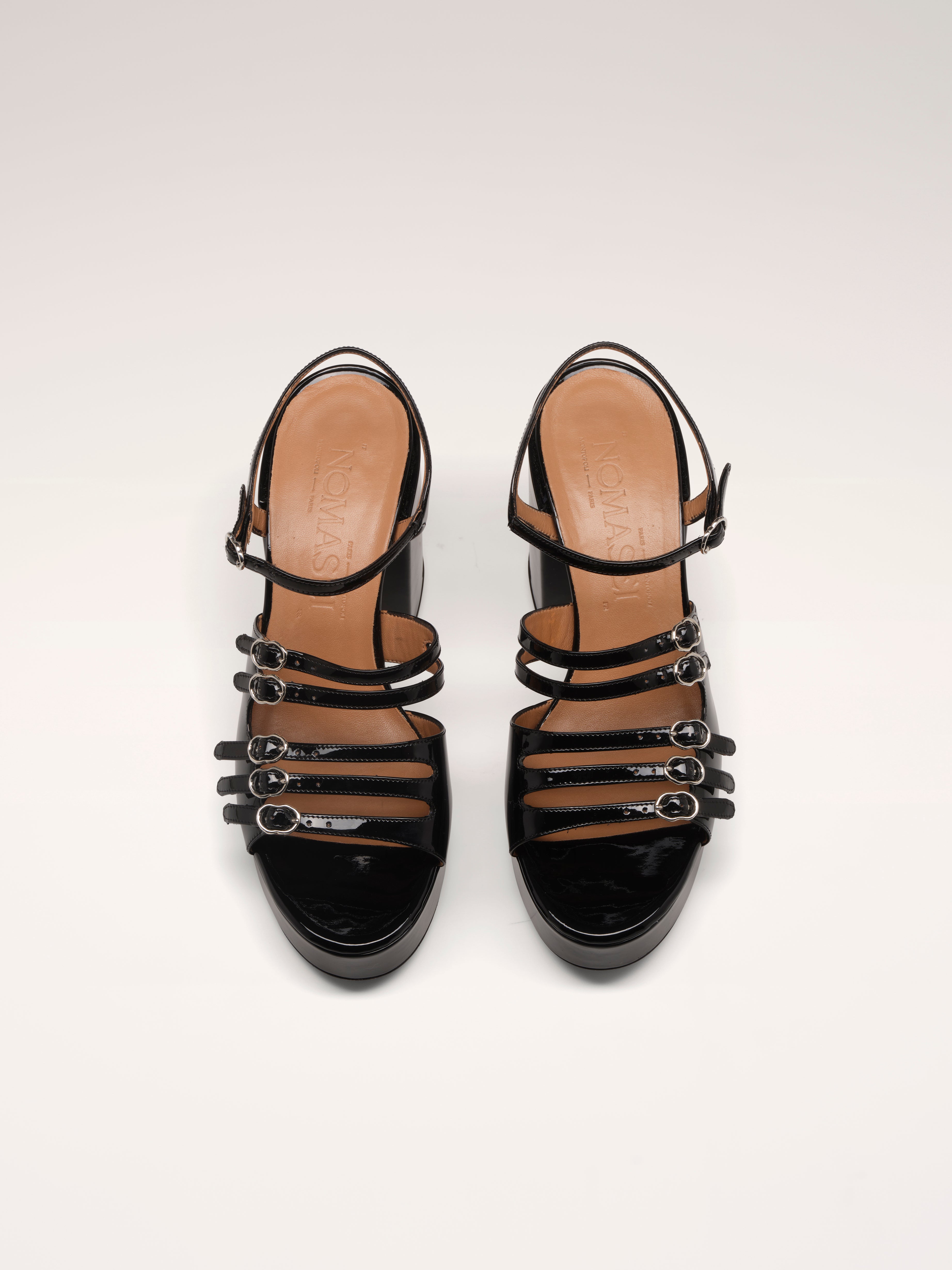 FRENCHKISS- Sandals - Patent Black