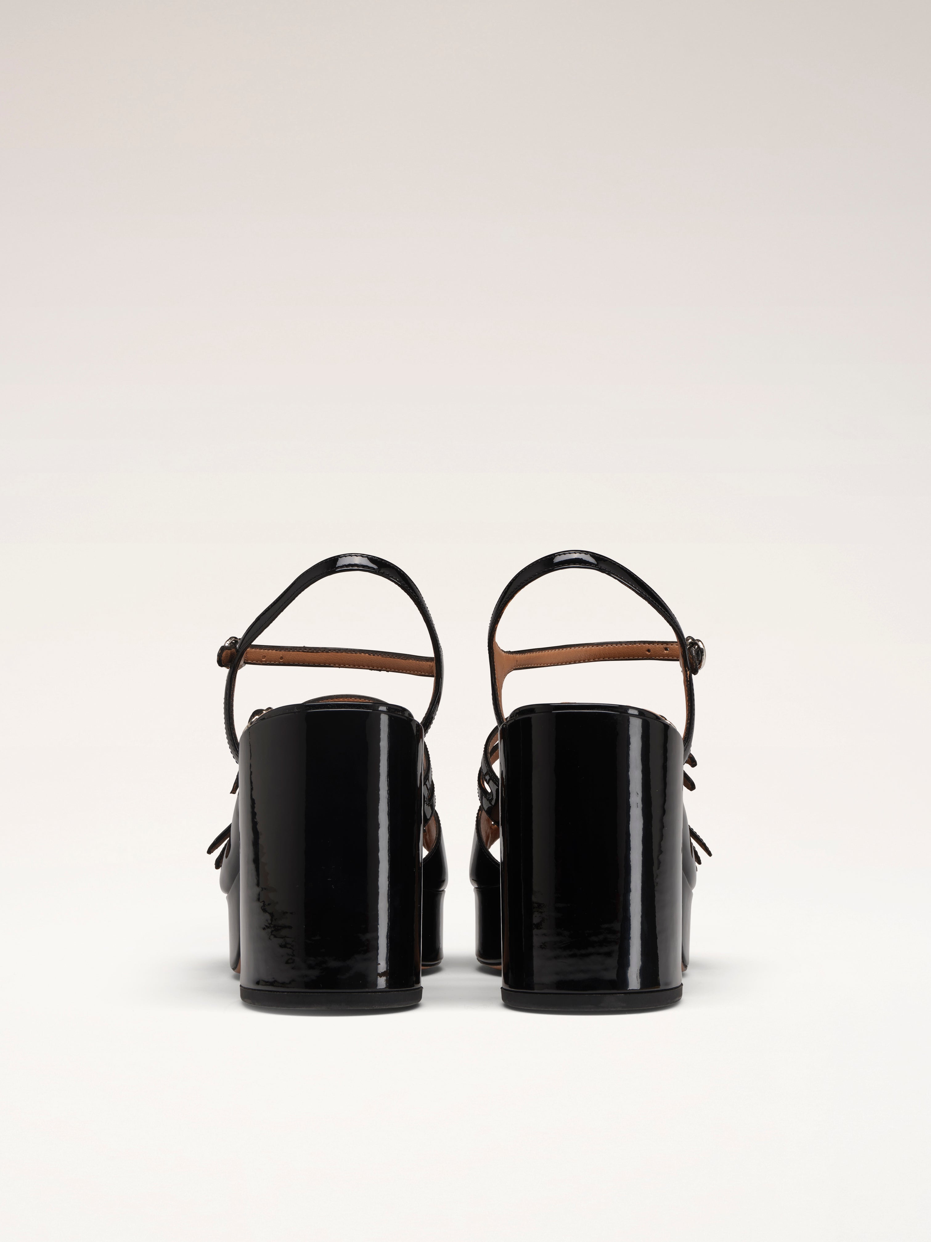 FRENCHKISS- Sandals - Patent Black