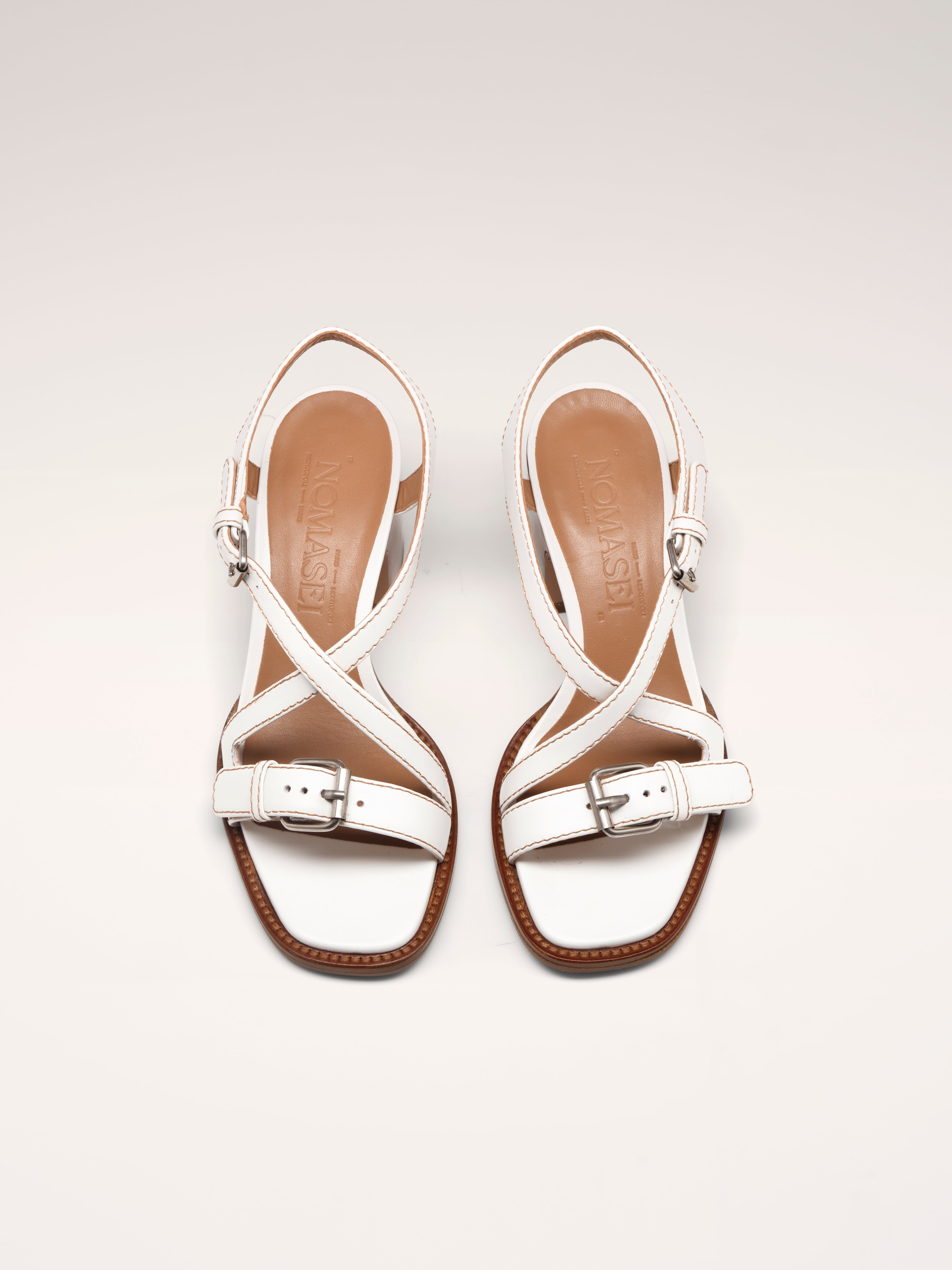 MARTHA'S - Sandales - Blanc Sandales Nomasei