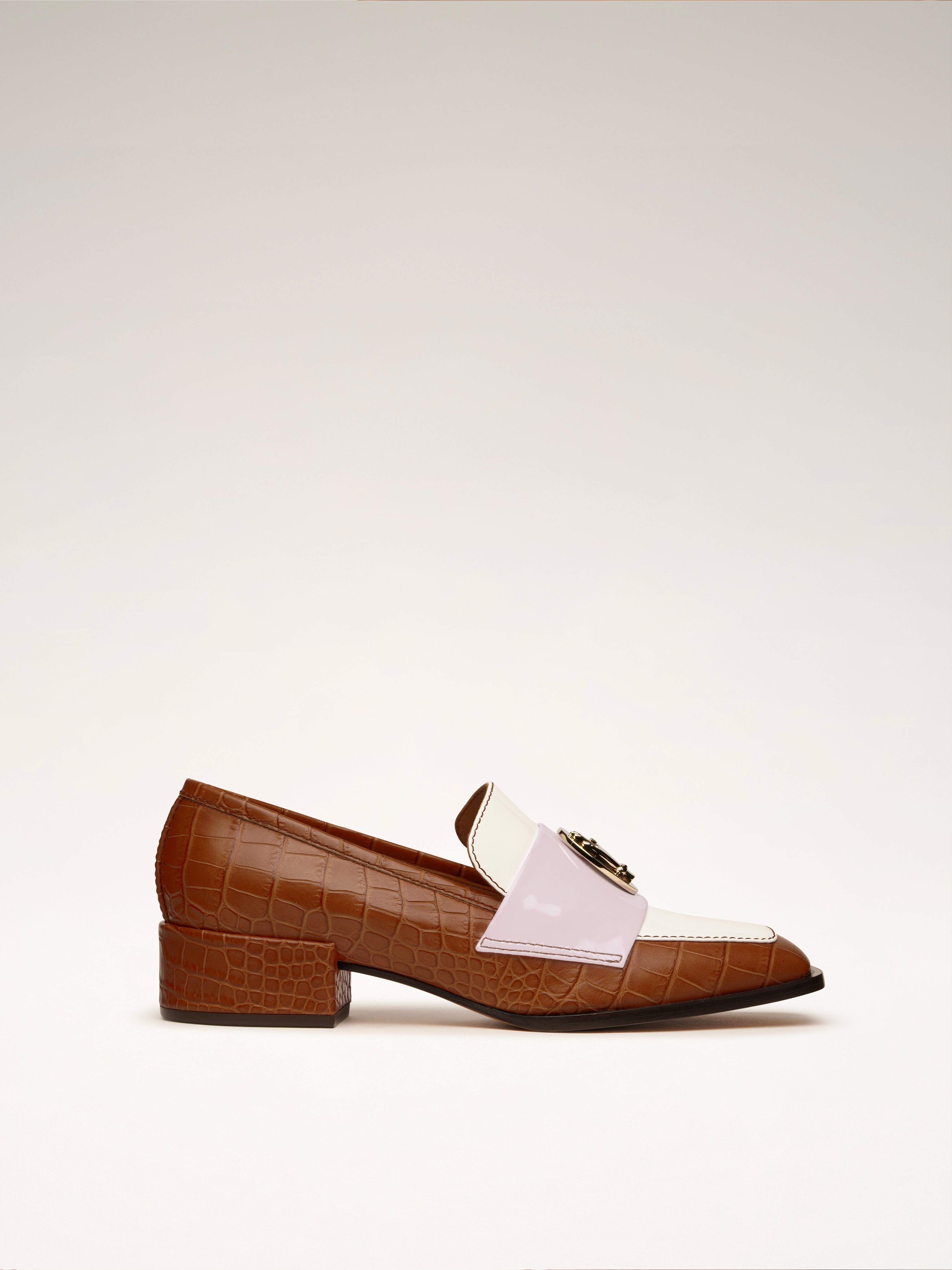 NONO - Mocassins - Tricolore Cognac - Guimauve Mocassins Nomasei Cognac 35.5