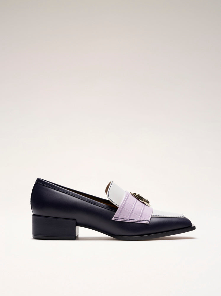 NONO - Loafers - Tricolore Navy - Lilac