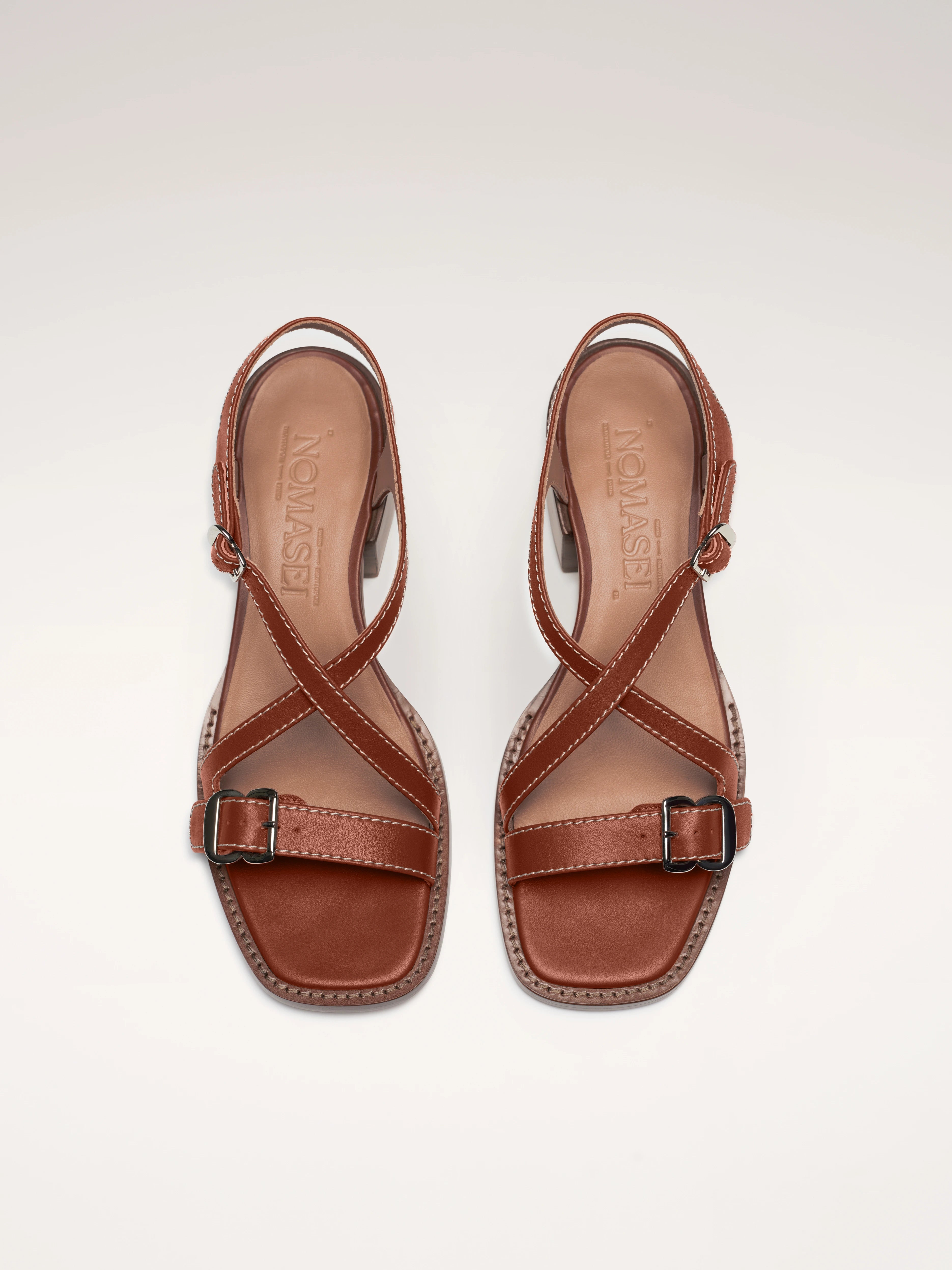 ROMA - Sandals - Cognac