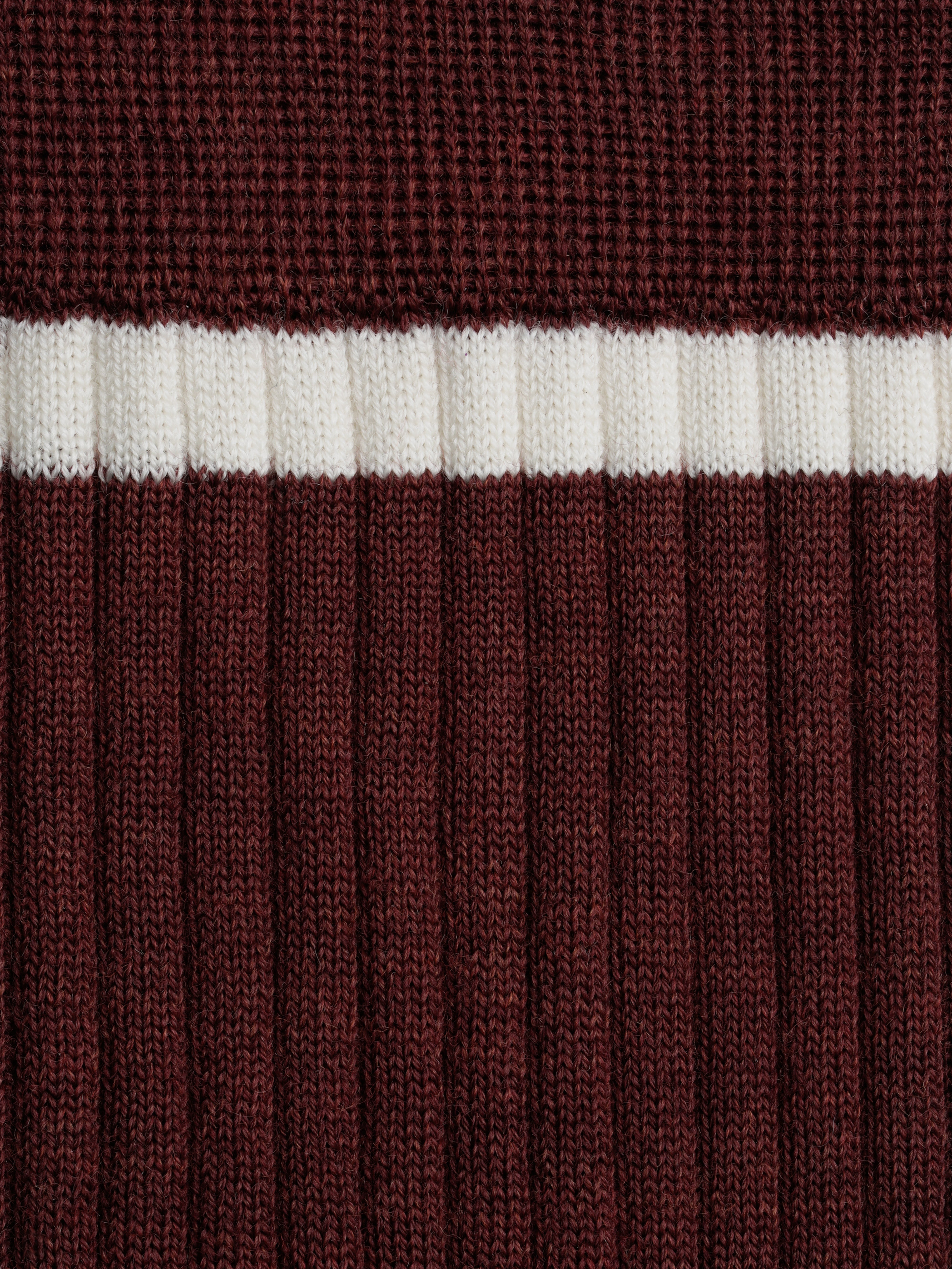 SIDNEY - High Socks - Burgundy