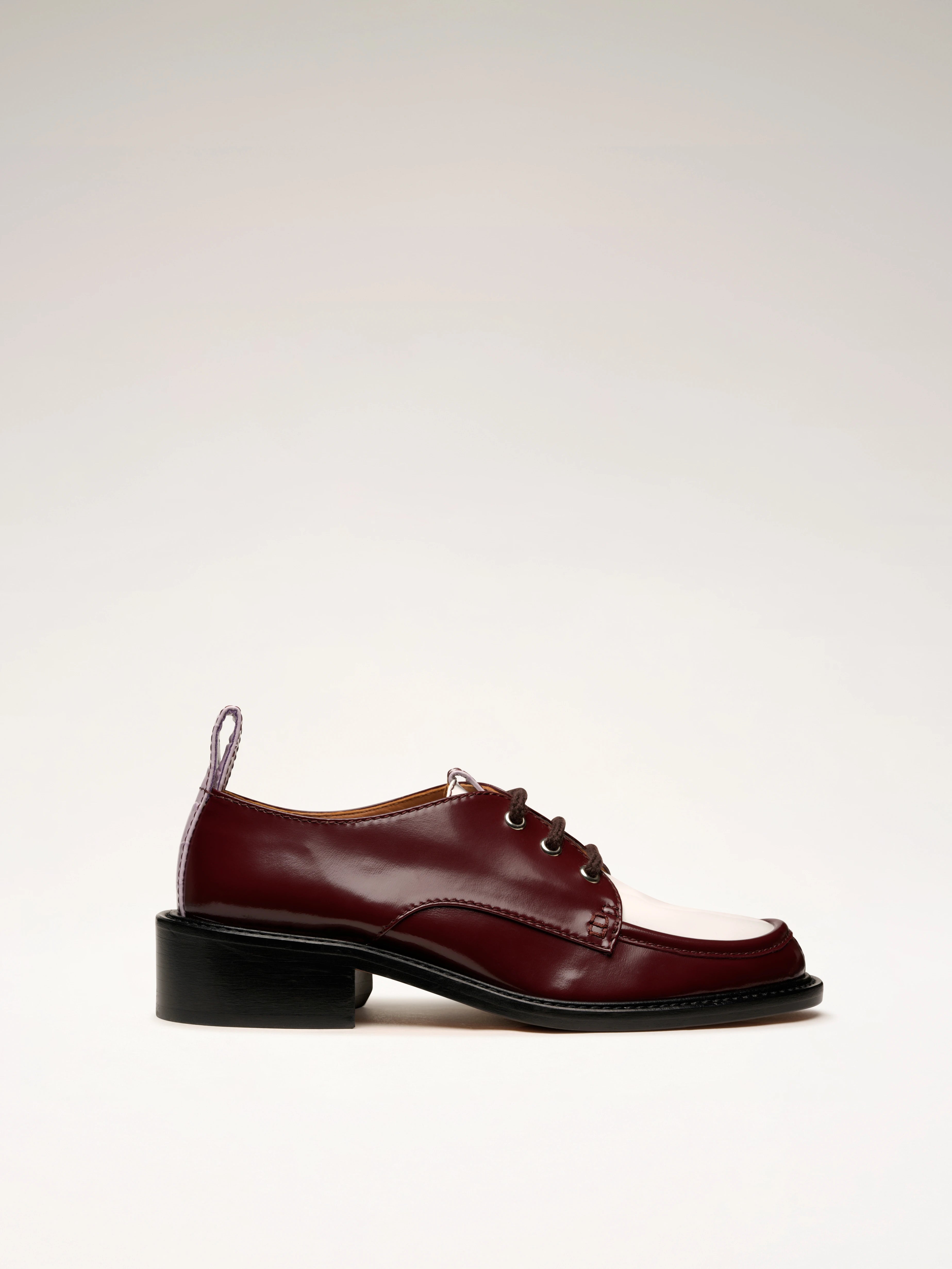 SONICS - Derby - Bicolor Burgundy