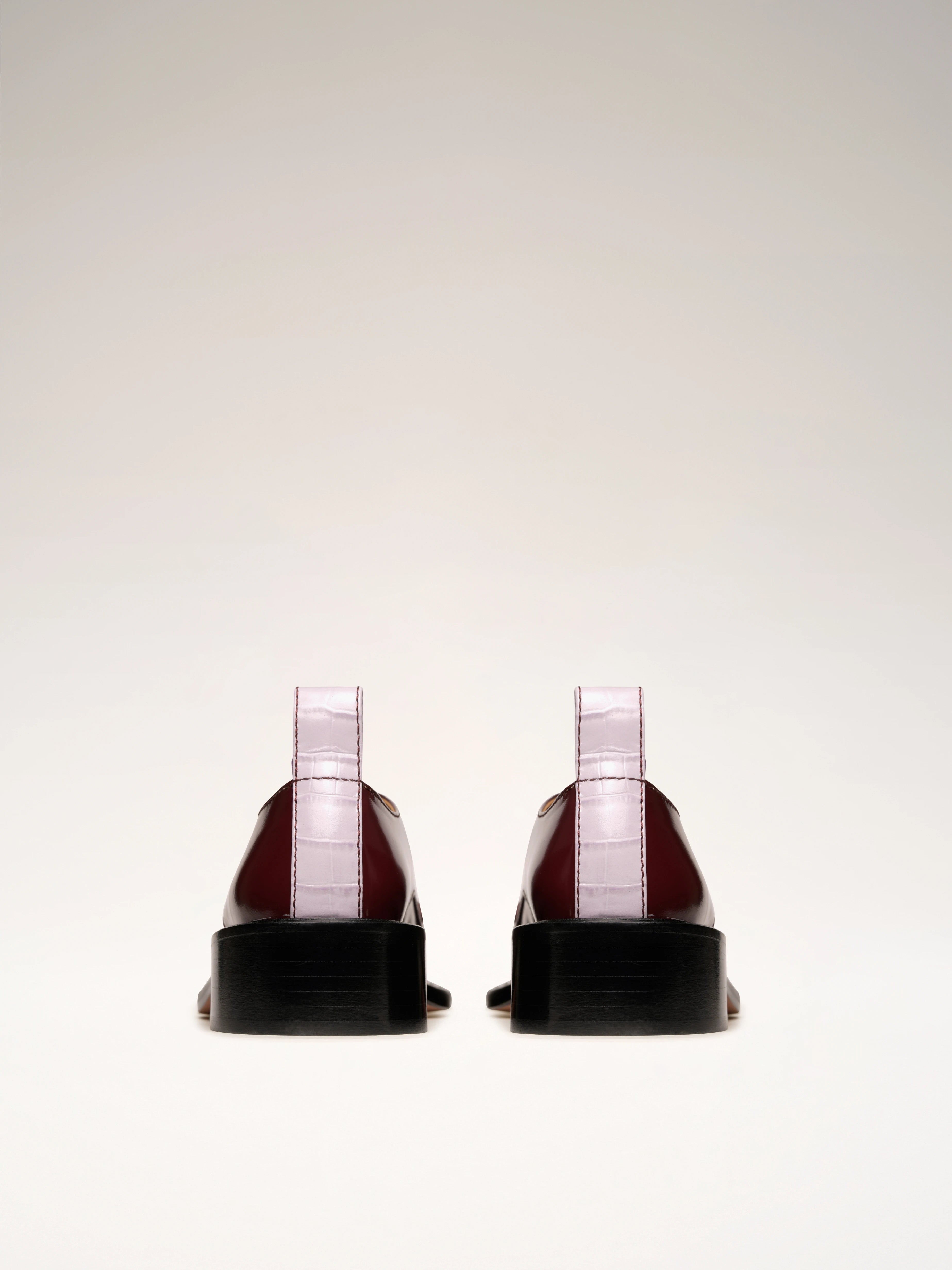 SONICS - Derby - Bicolor Burgundy