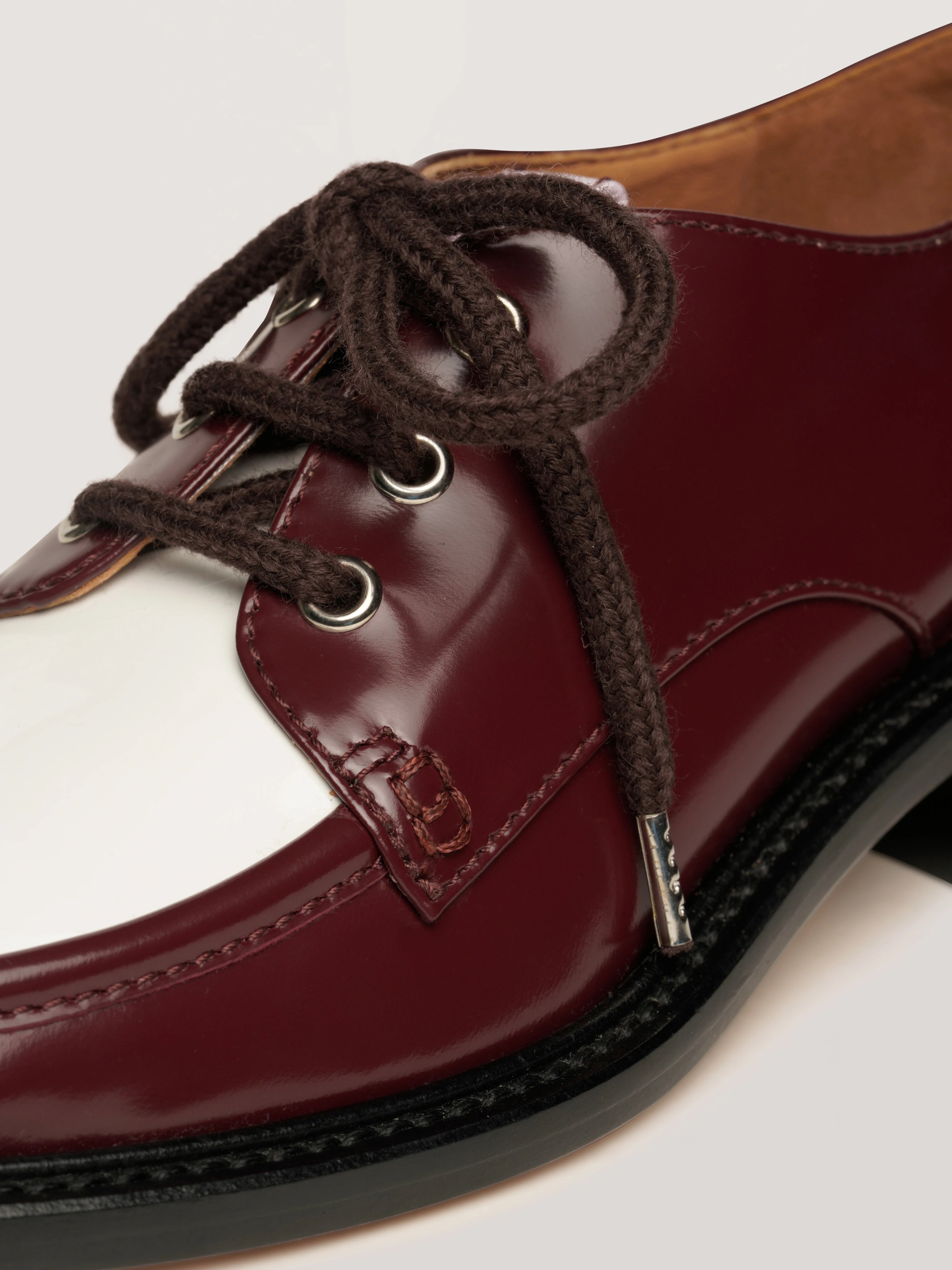 SONICS - Derby - Bicolor Burgundy