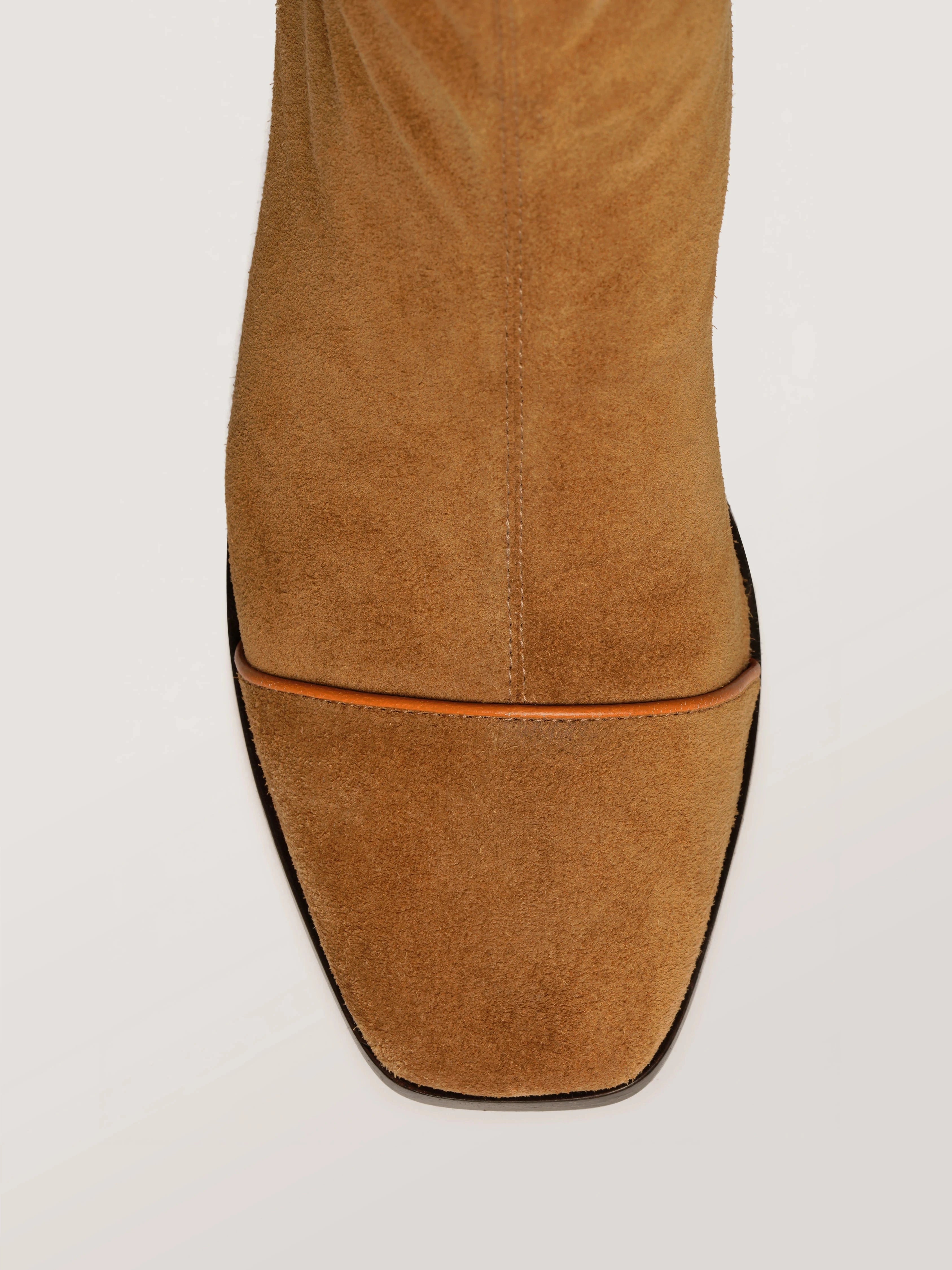 STRADA - Bottines - Suède Cognac Bottines Nomasei