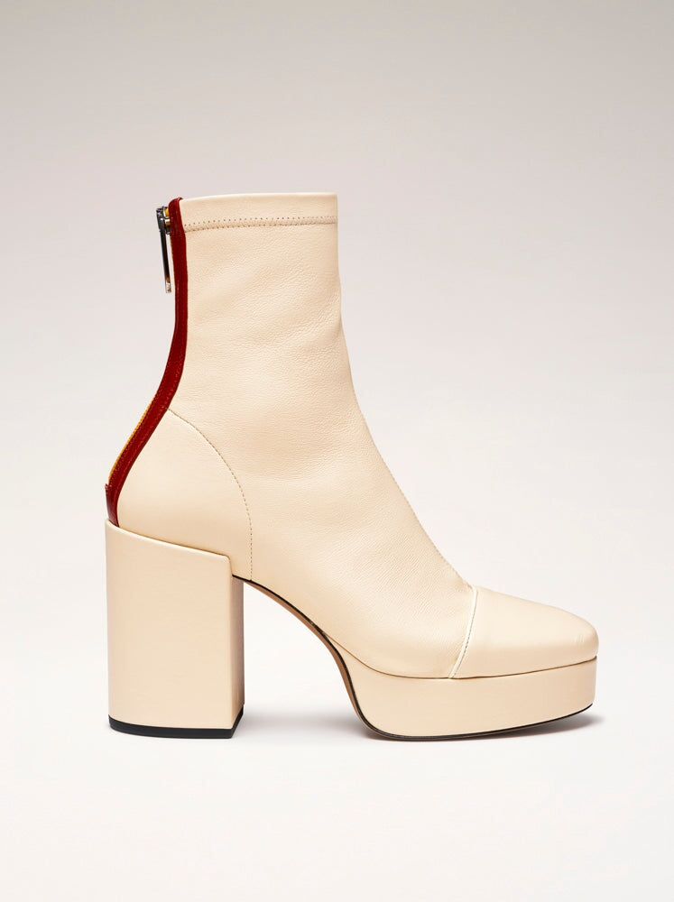 SUMMERTIME - Bottines - Blanc Pompéi Bottines Nomasei Blanc Pompéi 36