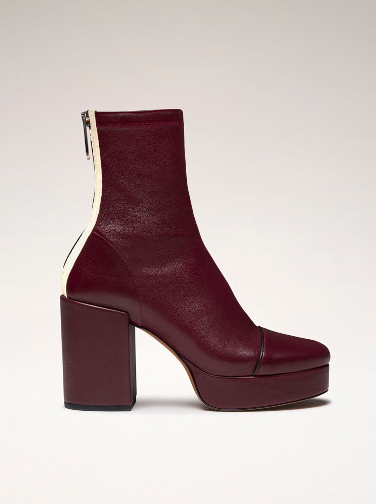 SUMMERTIME - Bottines - Prune