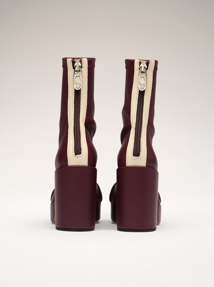 SUMMERTIME - Bottines - Prune