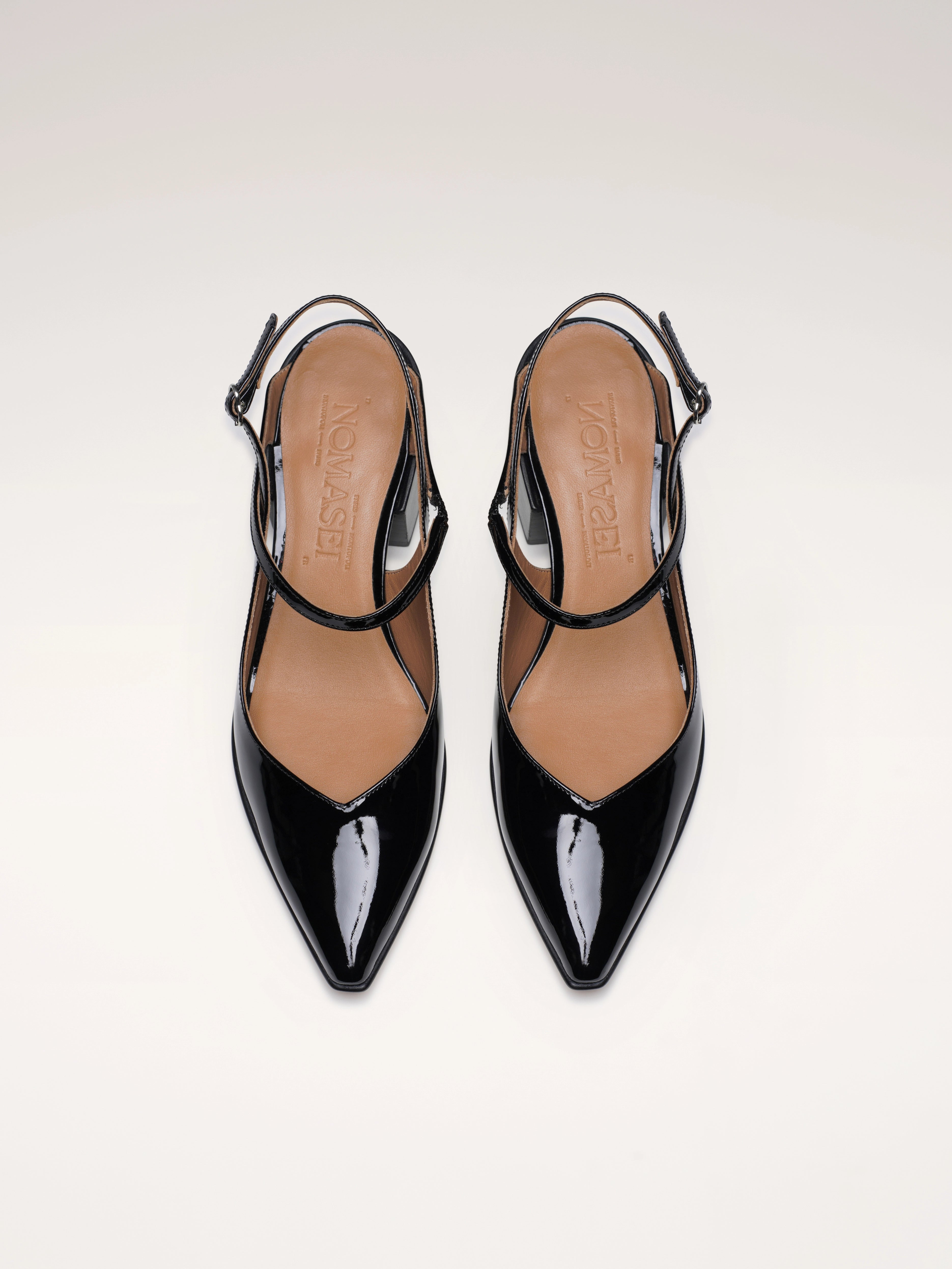 THEHOURS - Escarpins - Verni Noir