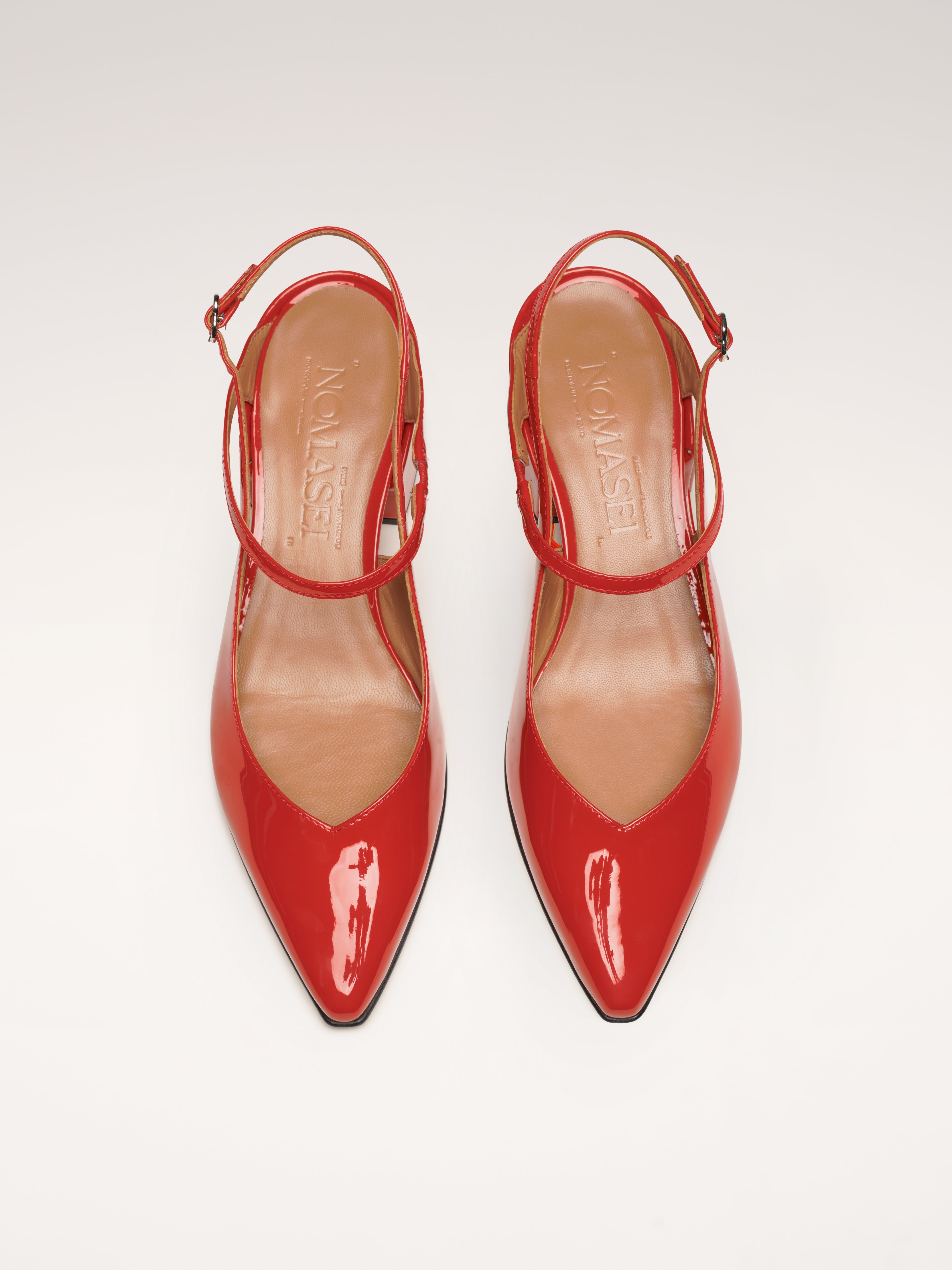 THEHOURS - Pumps - Patent Red