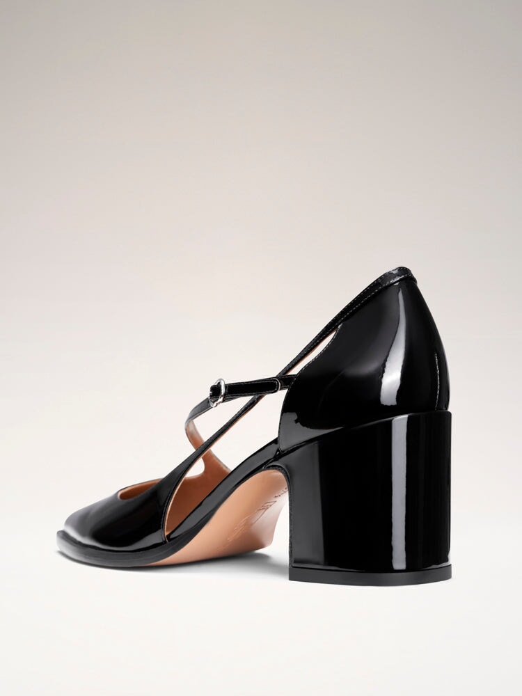 THEOFFICE - Escarpins - Verni Noir Escarpins Nomasei