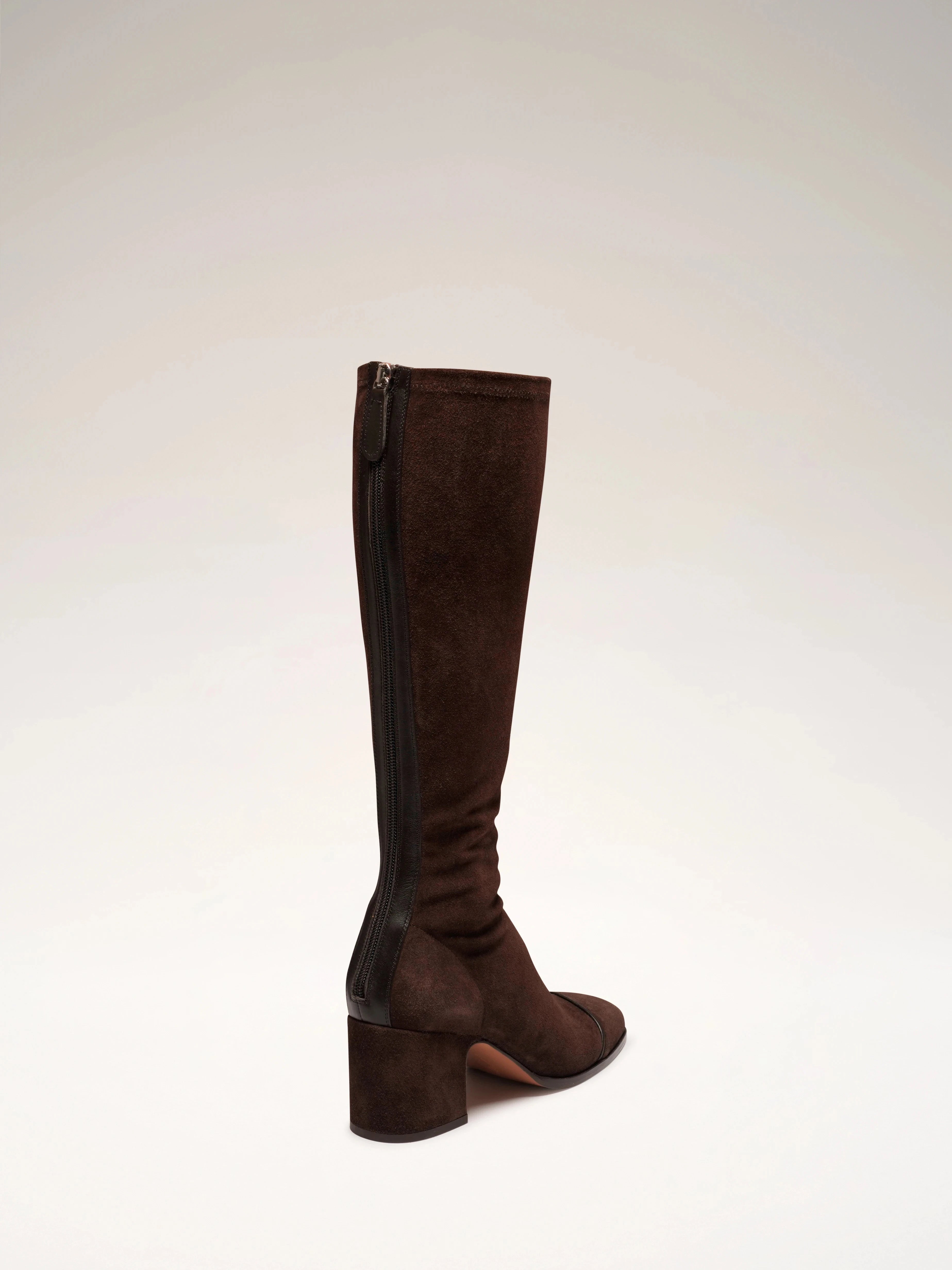 TWIST - Bottes - Suède Brun Bottes Nomasei