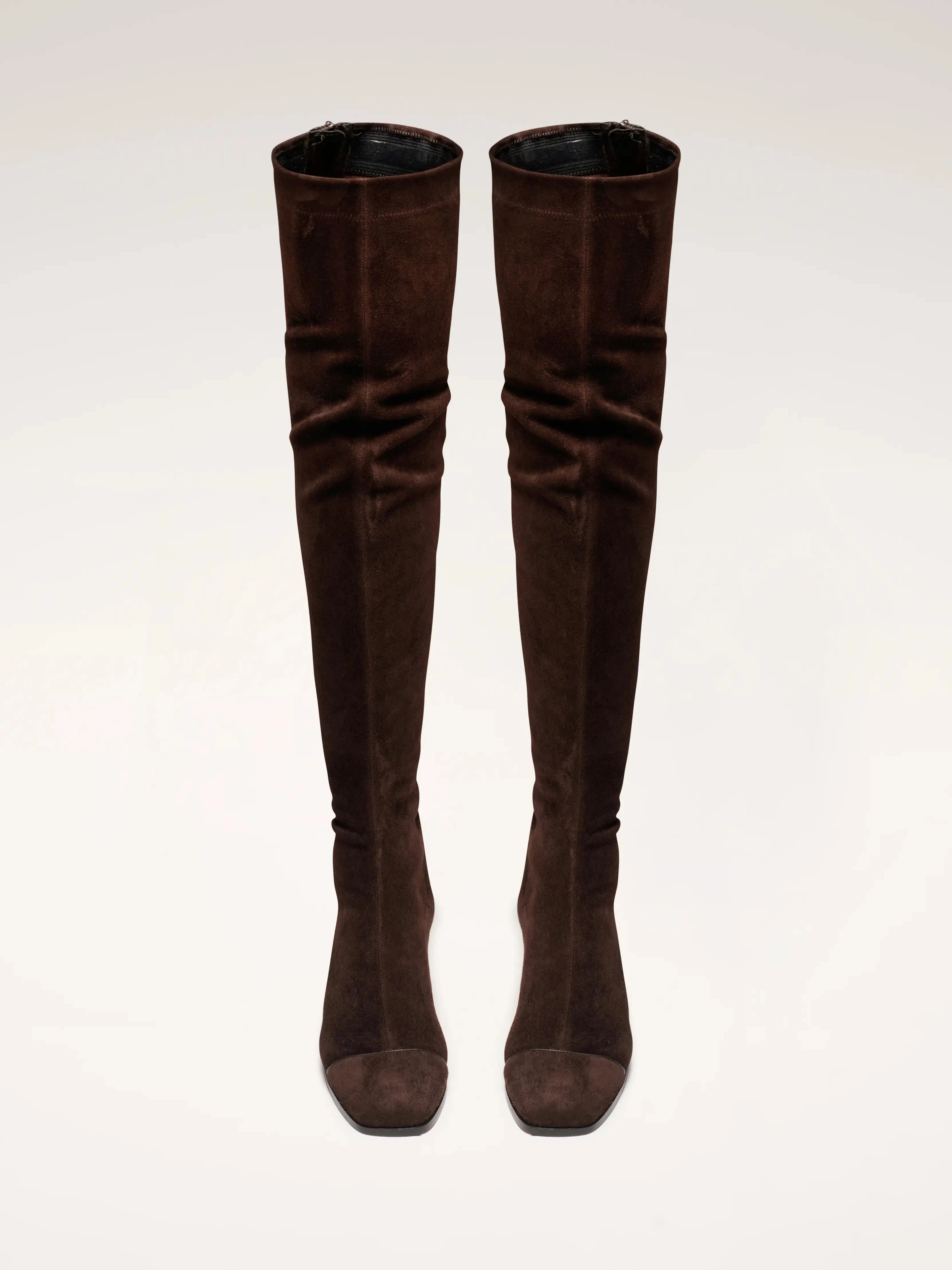 WHISPER - Cuissardes - Camoscio Brun Bottes Nomasei
