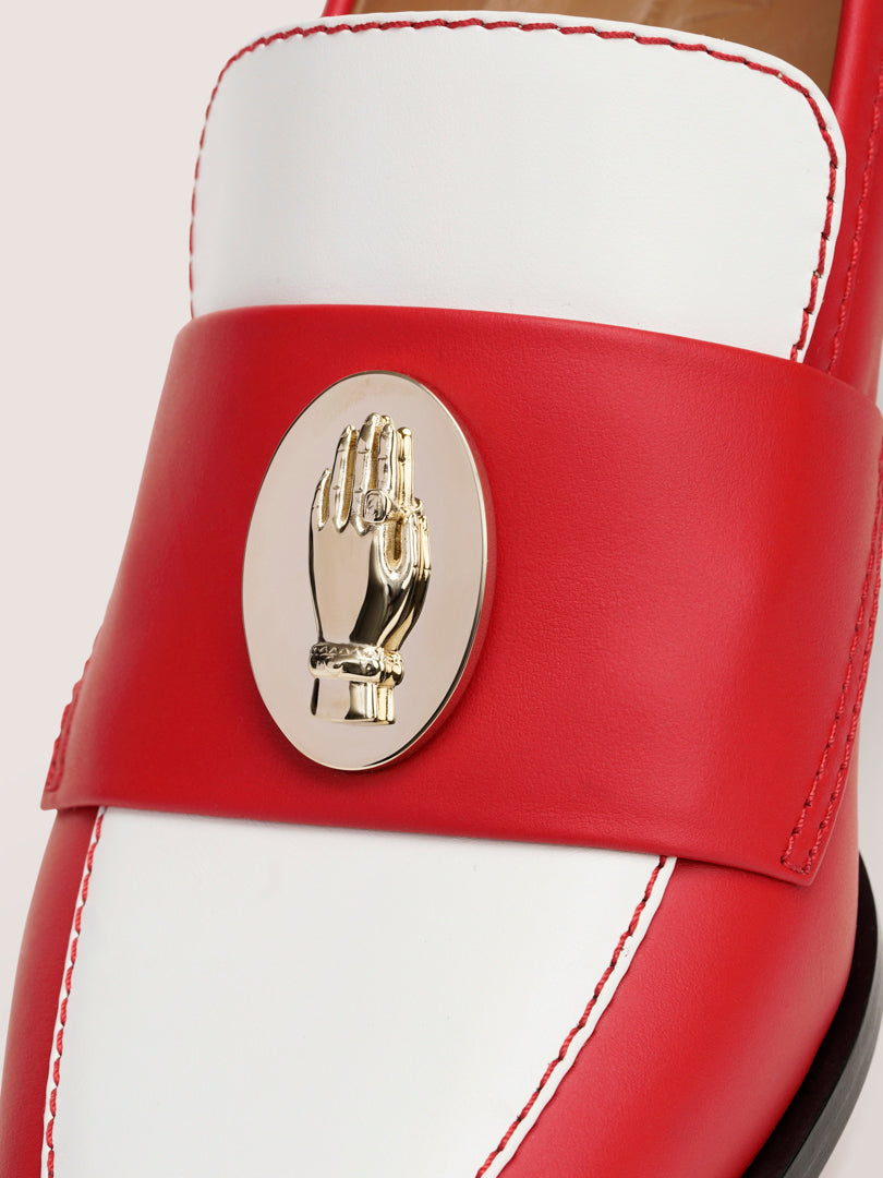 (NOMASEI)ᴿᴱᴰ : NONO - Loafers - Red