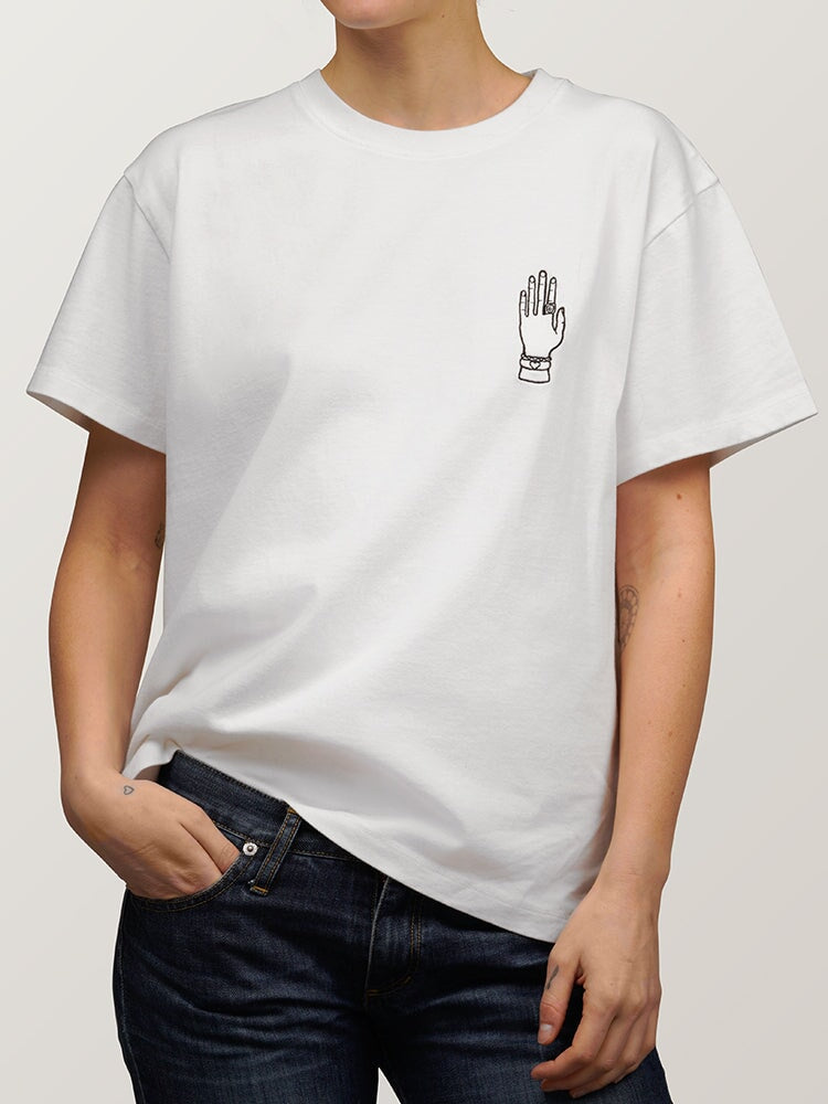 OLLIE London - T-Shirt - Blanc Nomasei