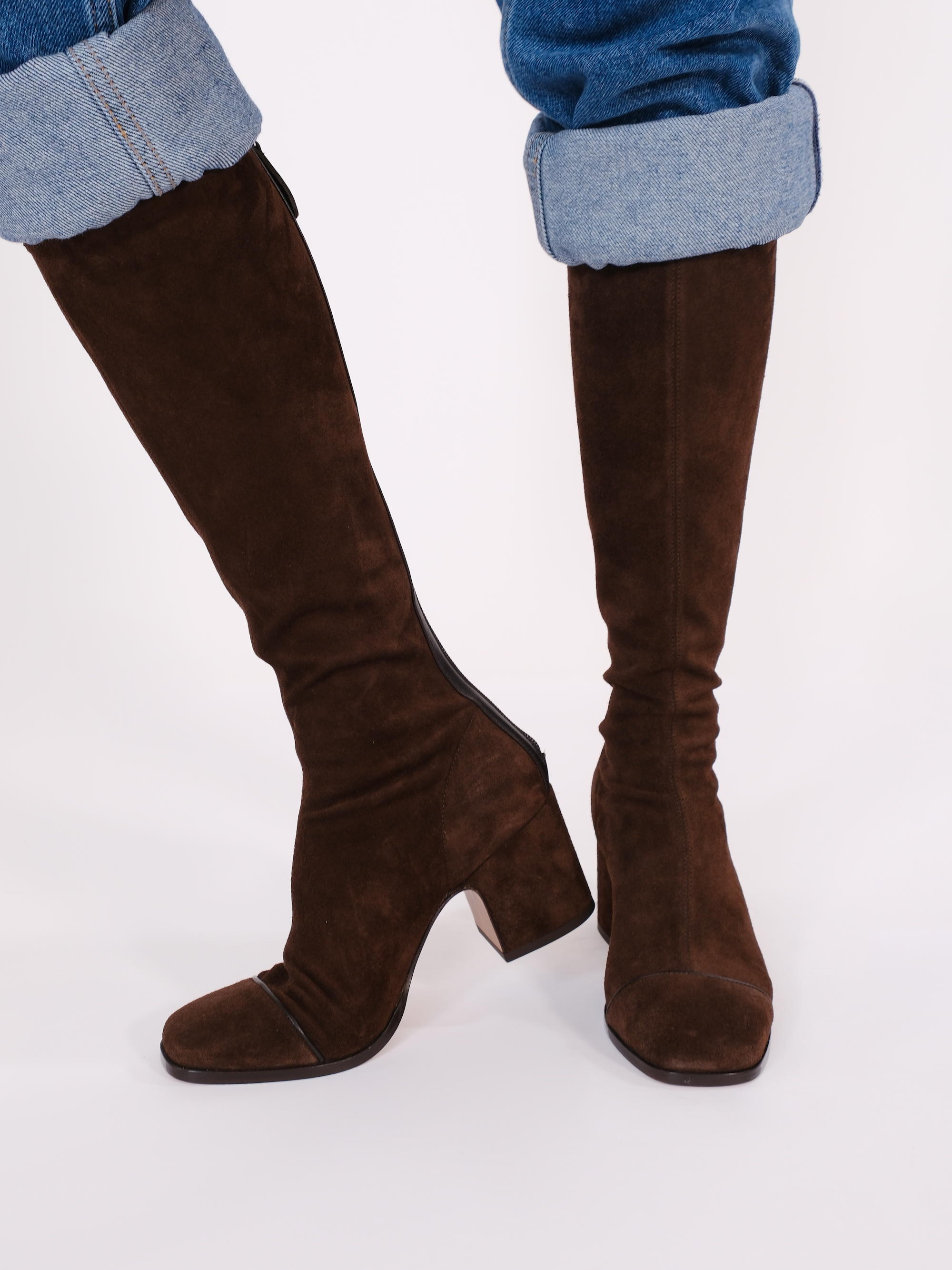 TWIST - Bottes - Suede Brown