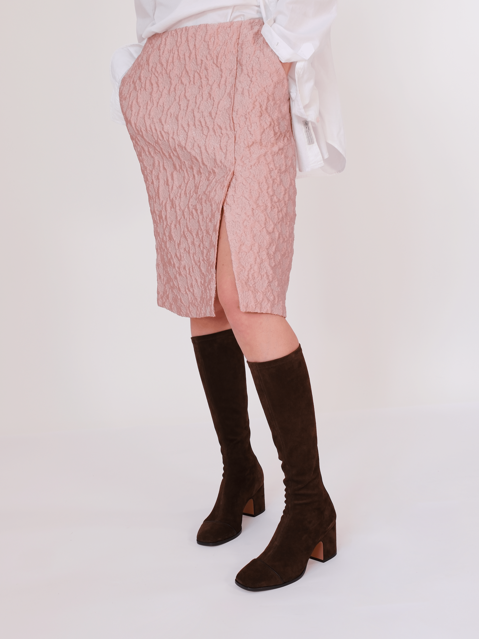 TWIST - Bottes - Suède Brun Bottes Nomasei