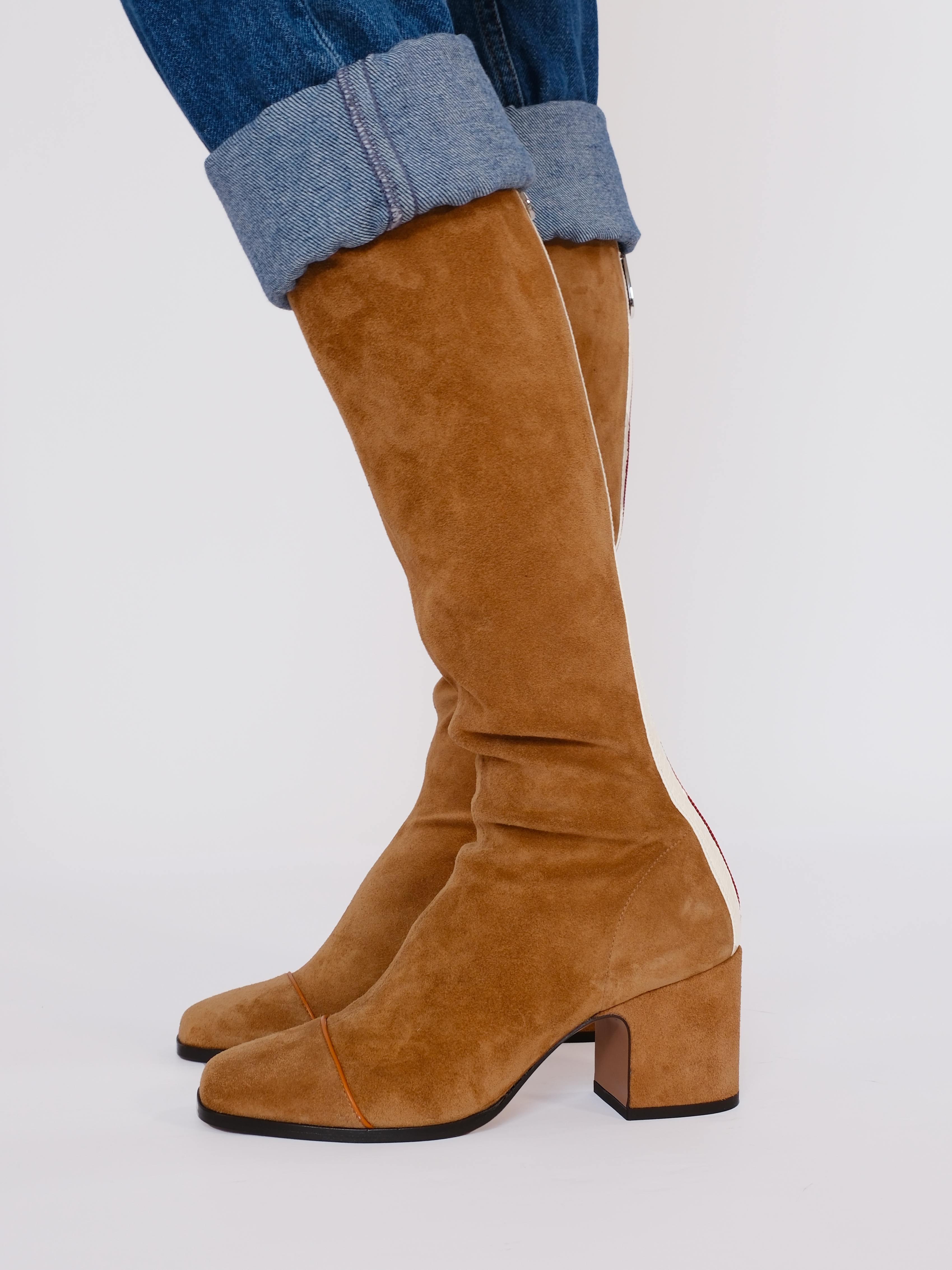 TWIST - Bottes - Suede Cognac