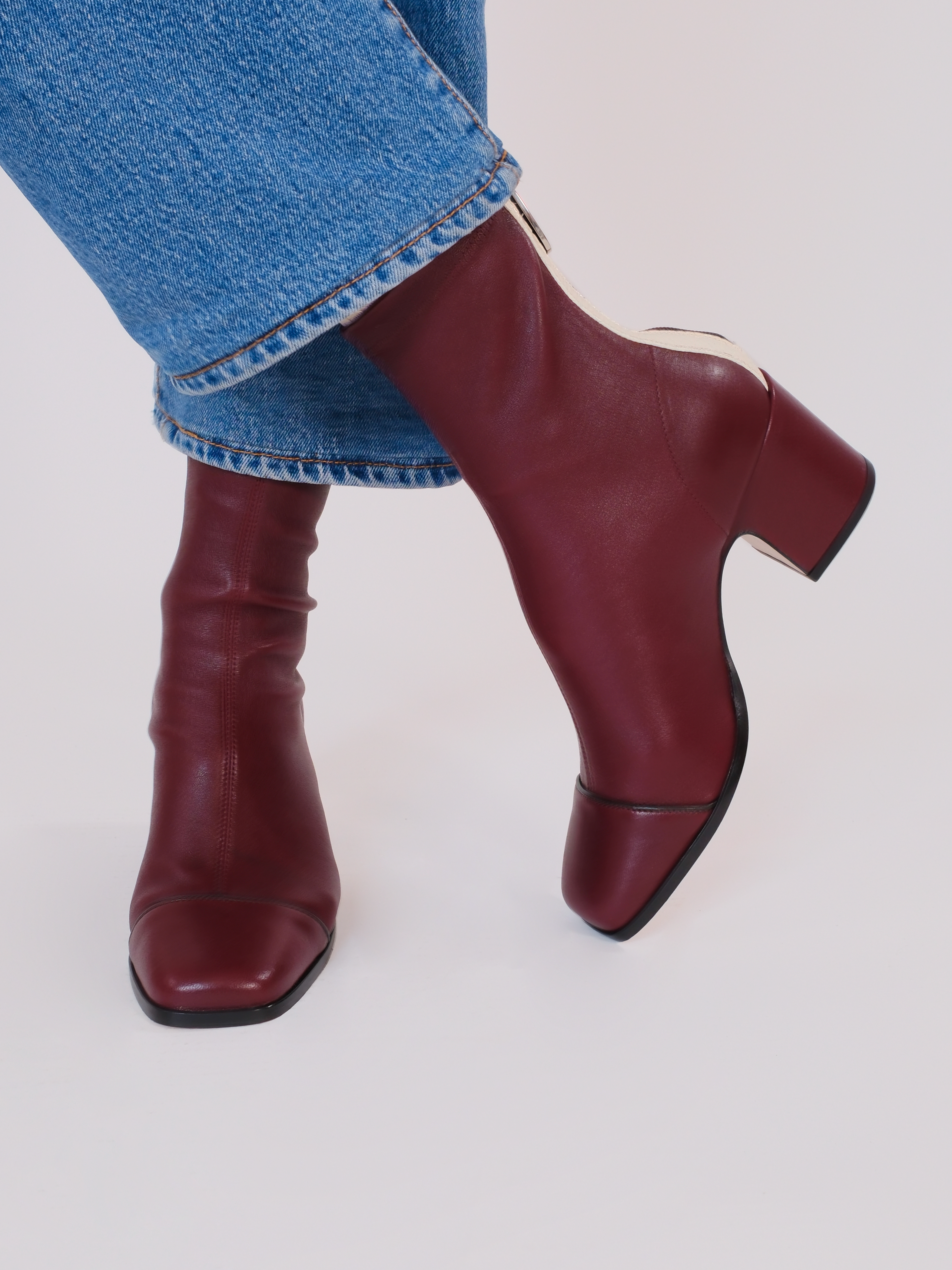 ARIA - Bottines - Prune