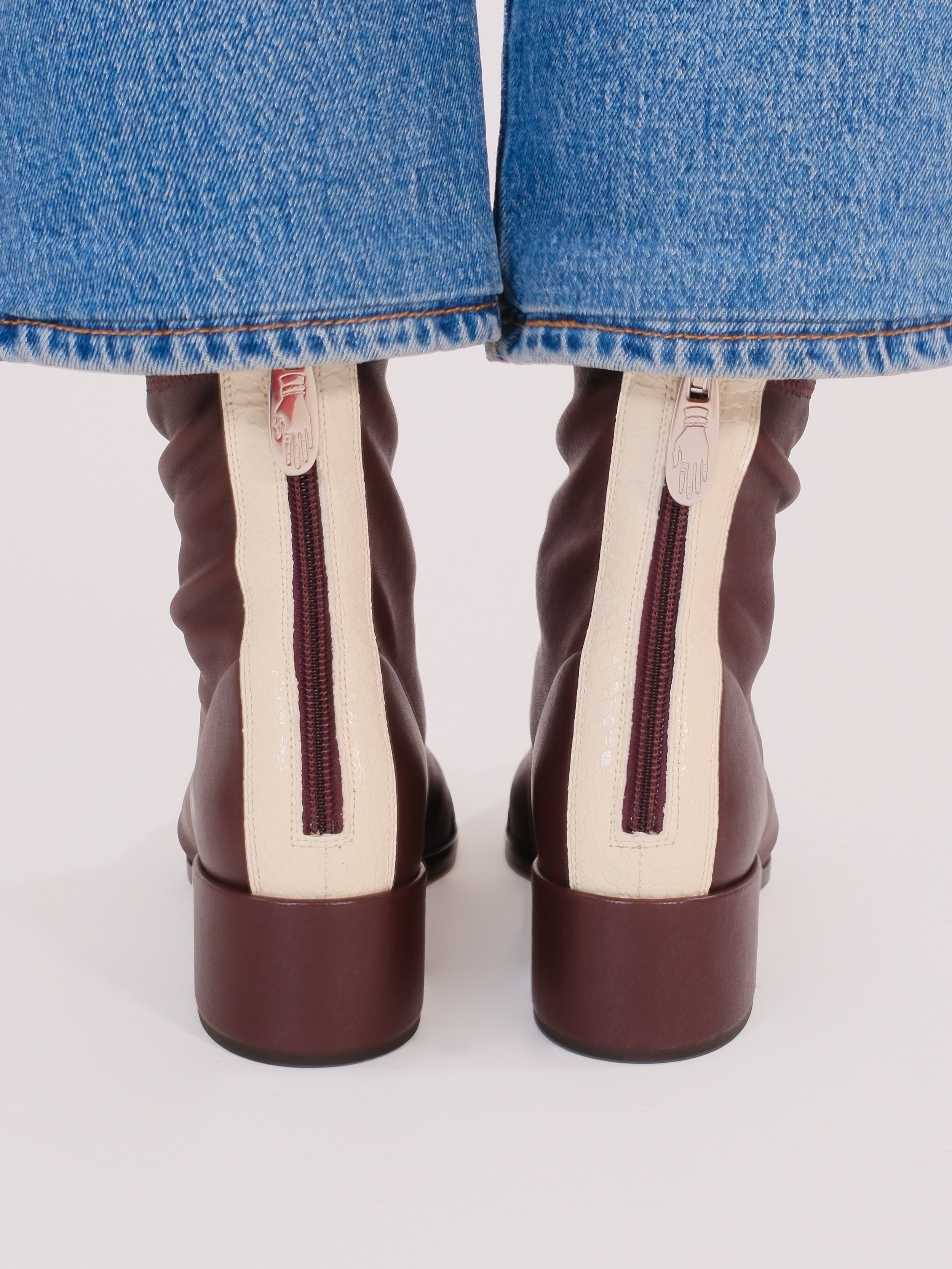 STRADA - Boots - Burgundy