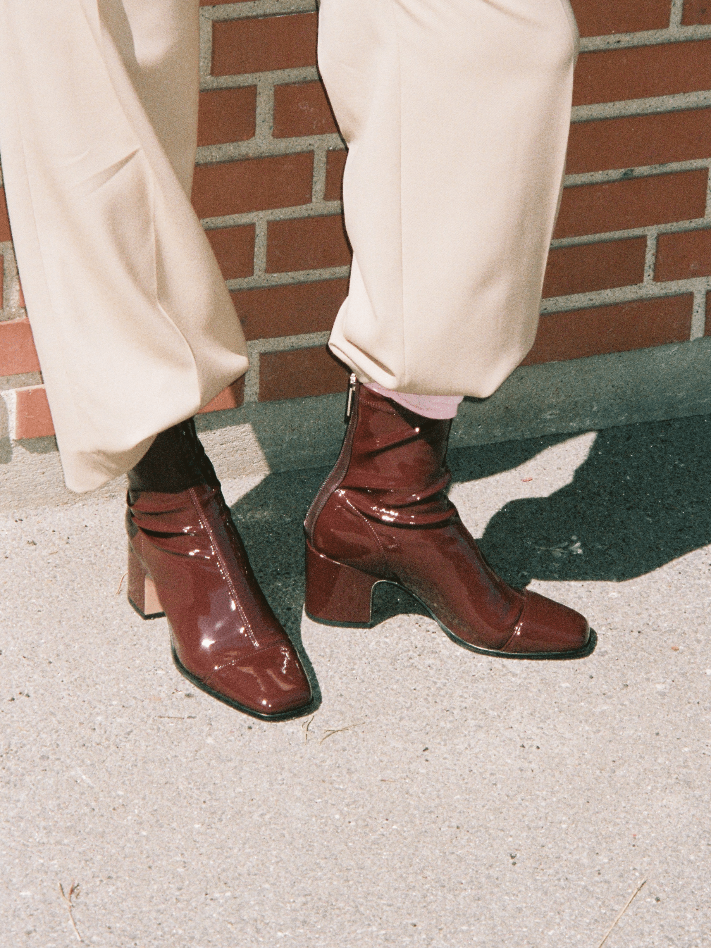 ARIA - Bottines - Verni Bordeaux Bottines Nomasei