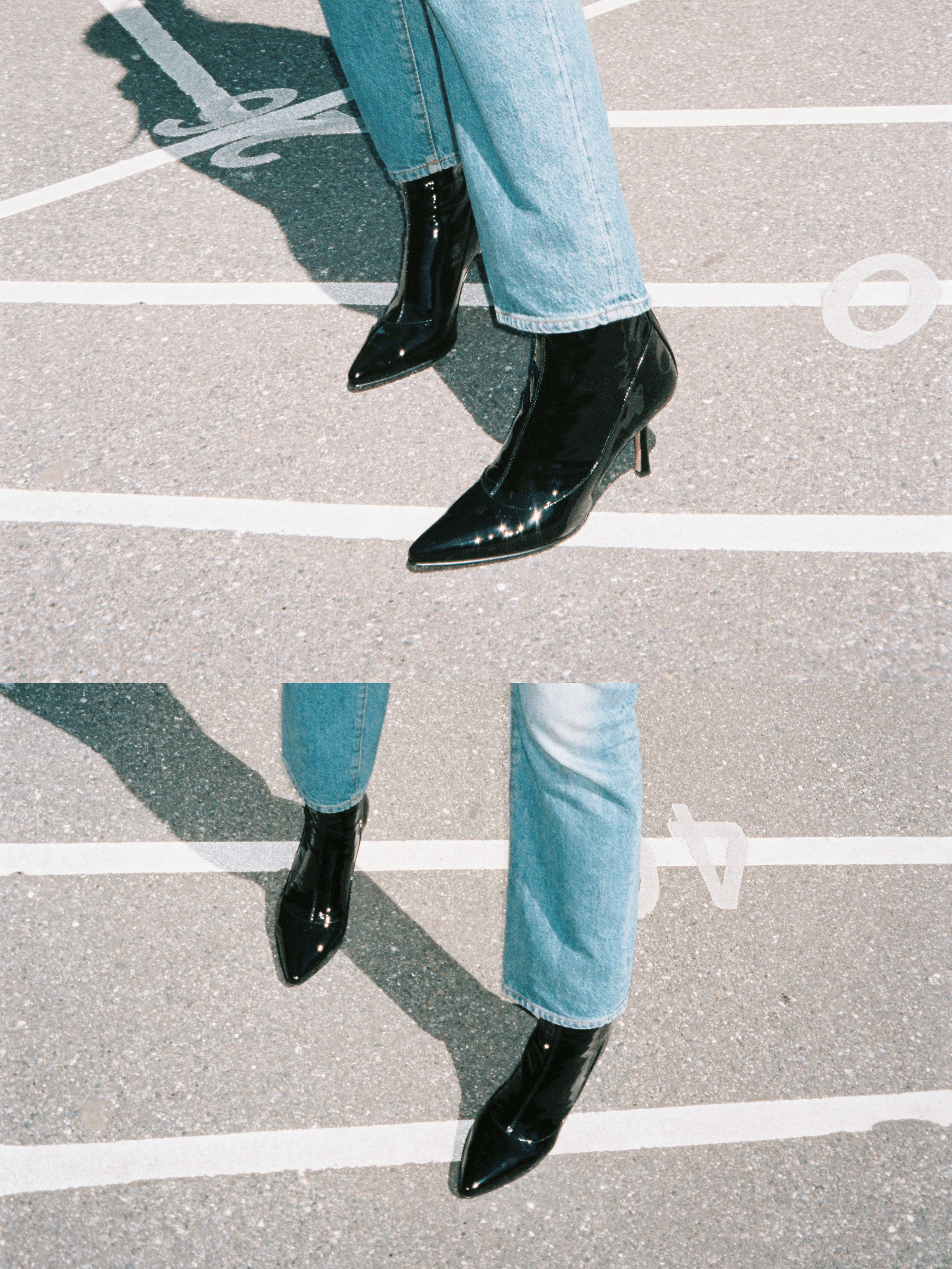LOOPING - Bottines - Verni Noir Bottines Nomasei