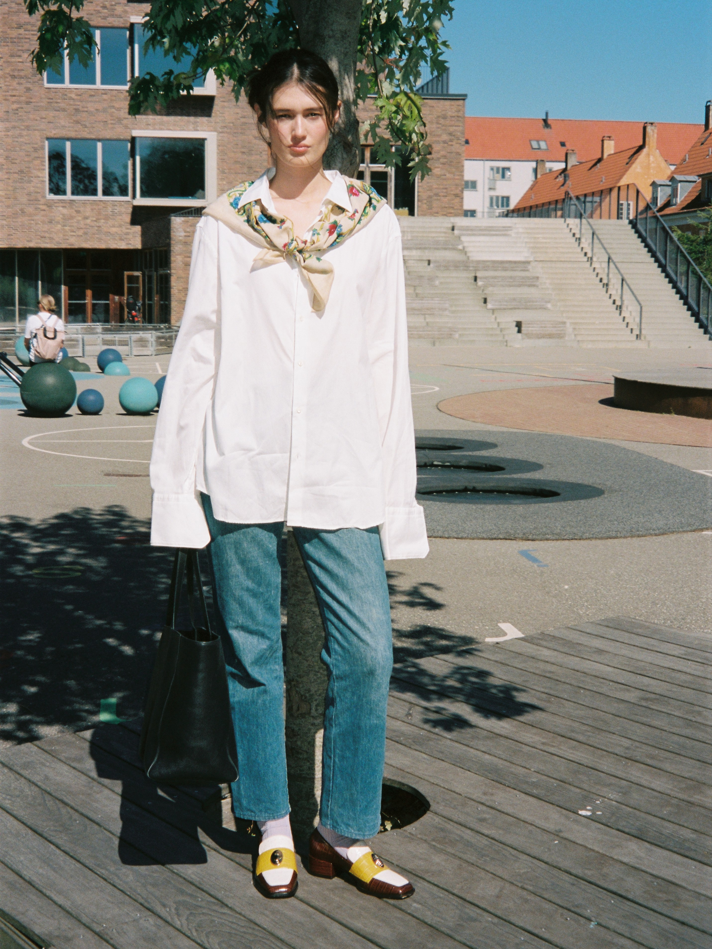 NONO - Mocassins - Tricolore Chocolat - Moutarde