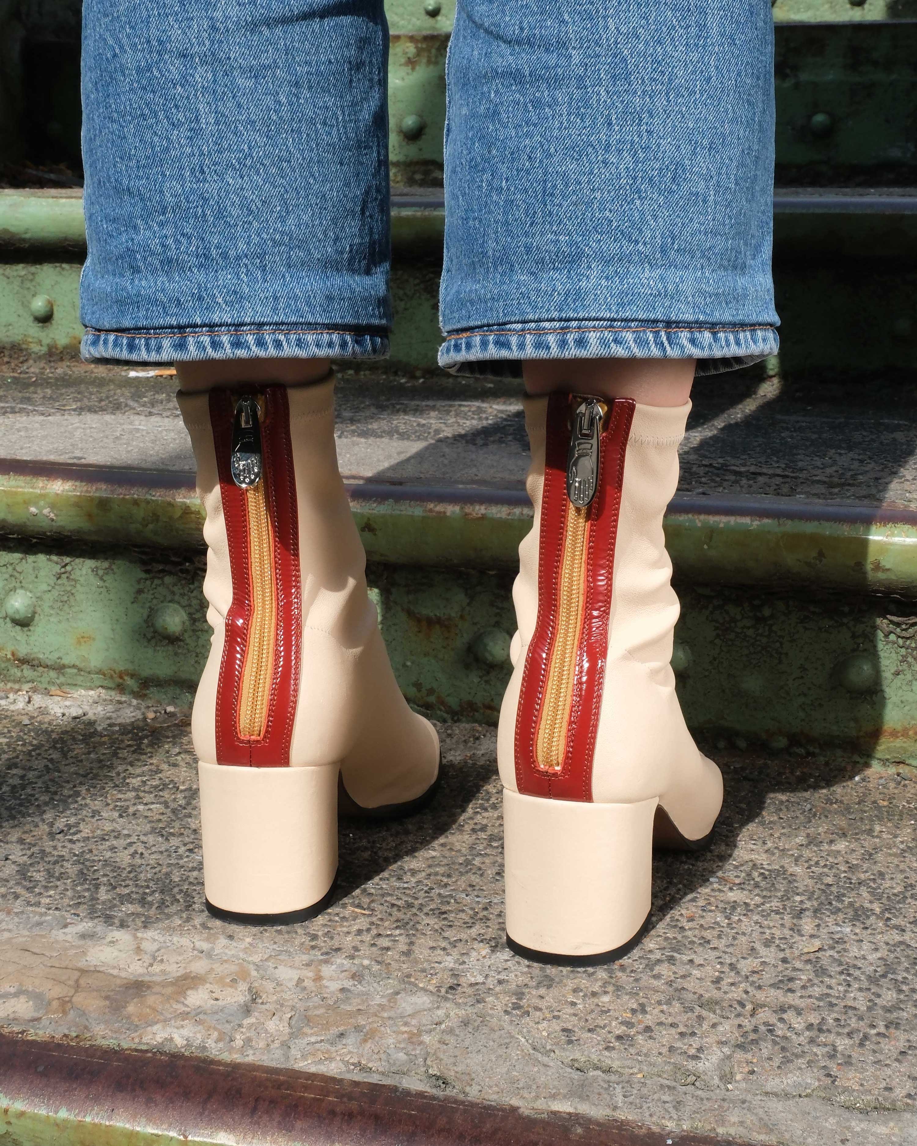 ARIA - Bottines - Blanc Pompéi