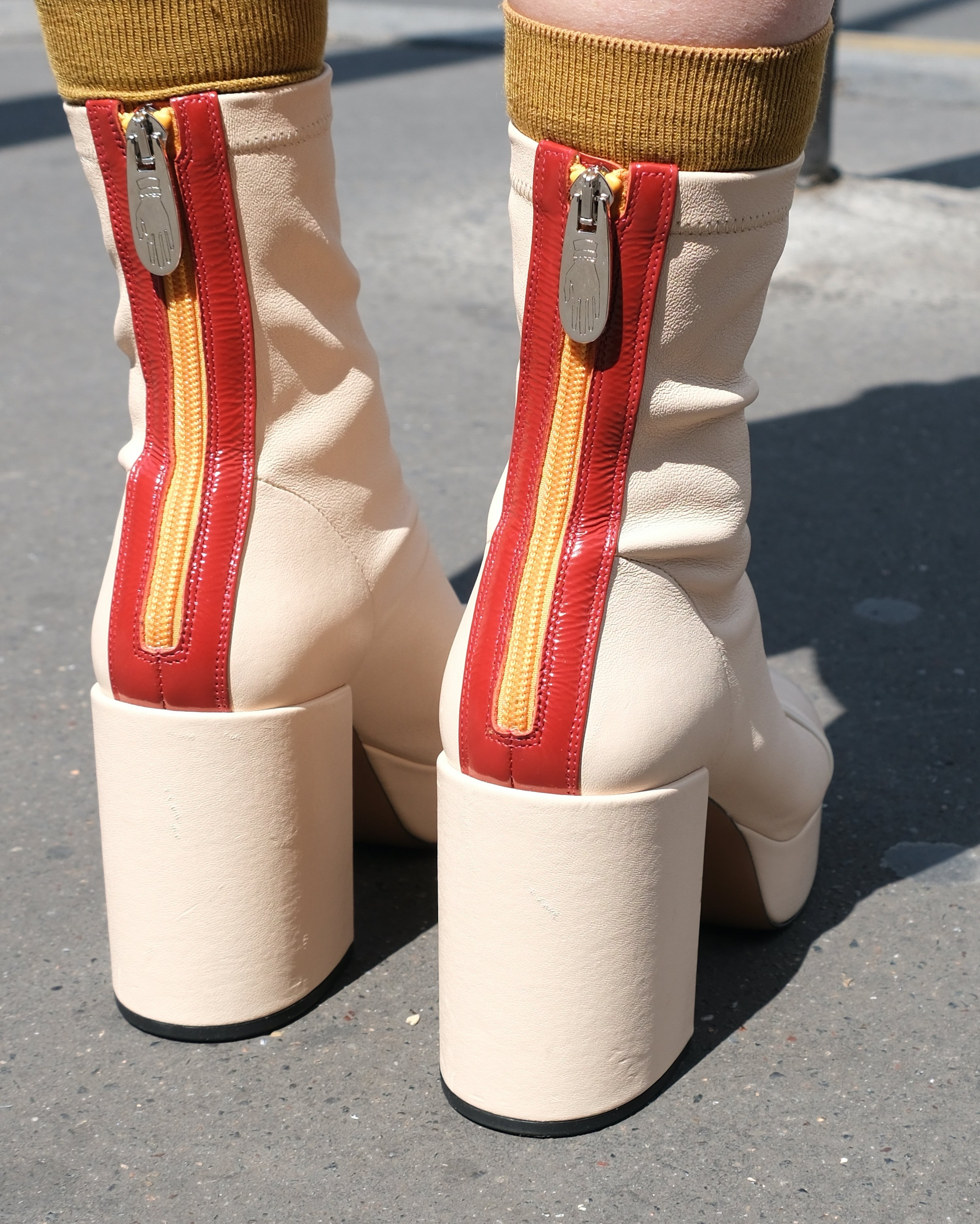 SUMMERTIME - Bottines - Blanc Pompéi Bottines Nomasei
