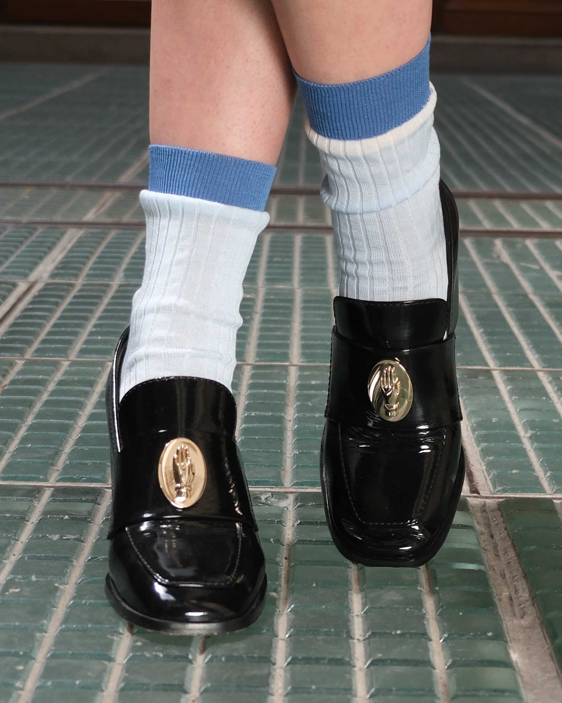 TRENCH - Mocassins - Noir