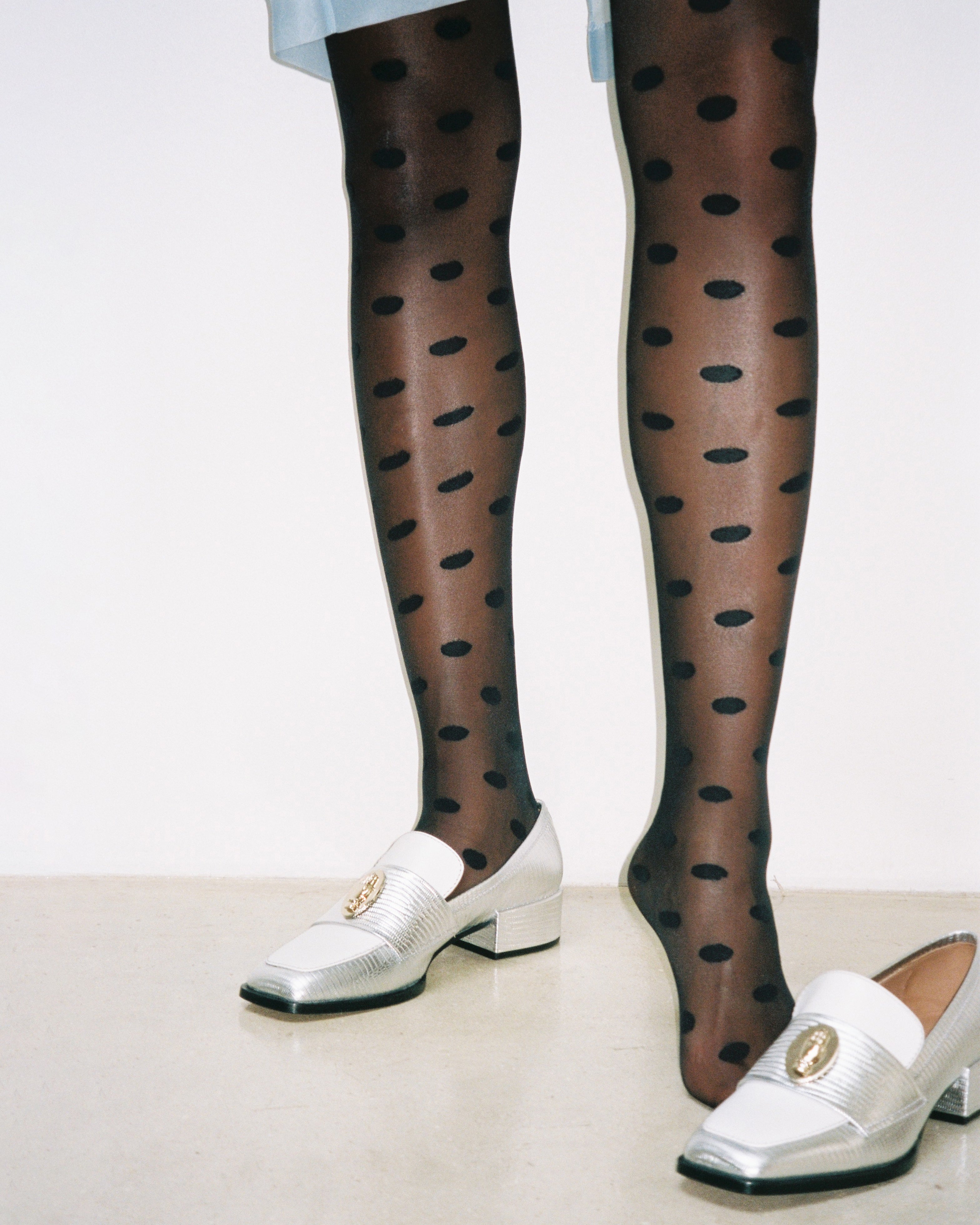 NONO - Loafers - Bicolor Silver