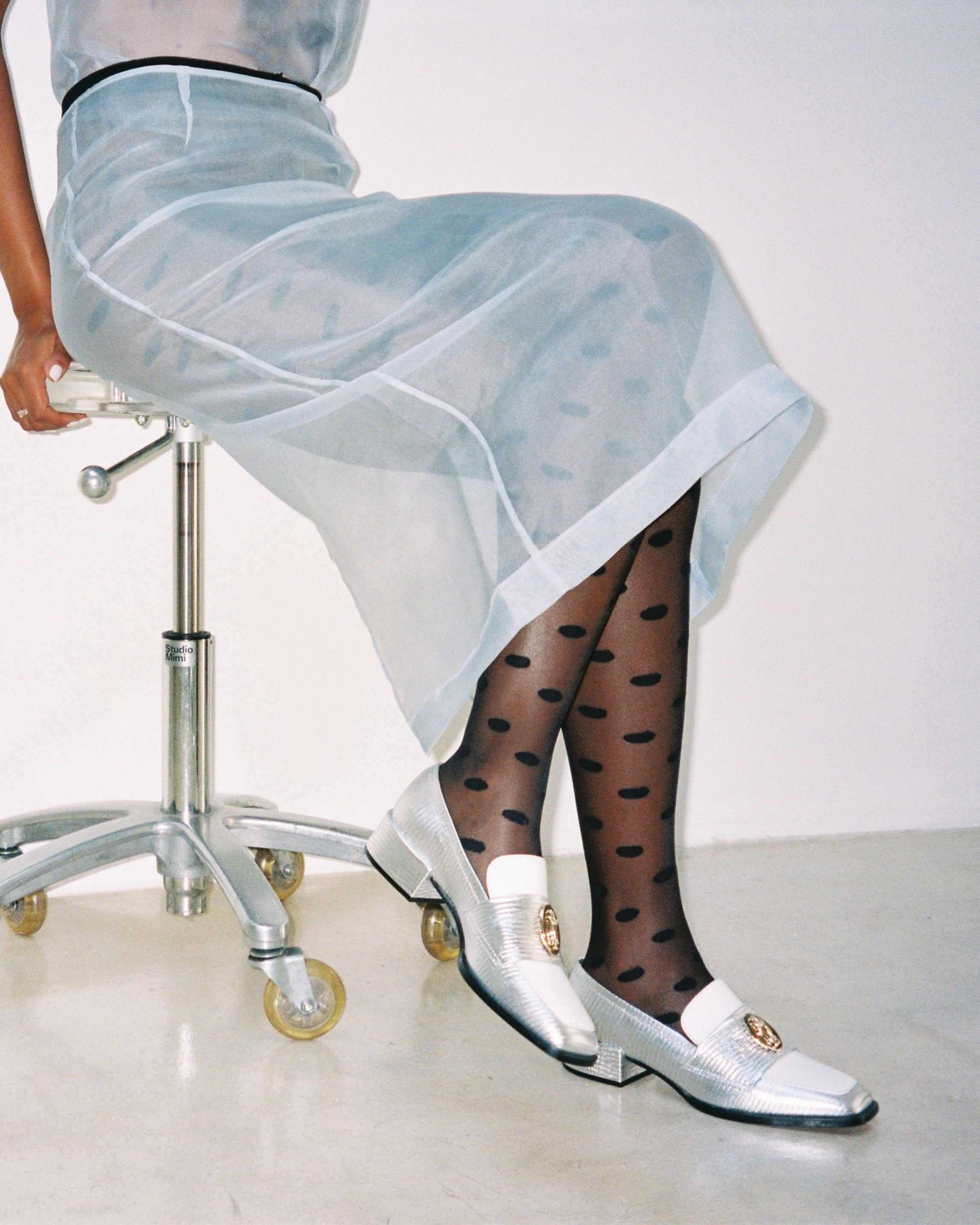 NONO - Loafers - Bicolor Silver