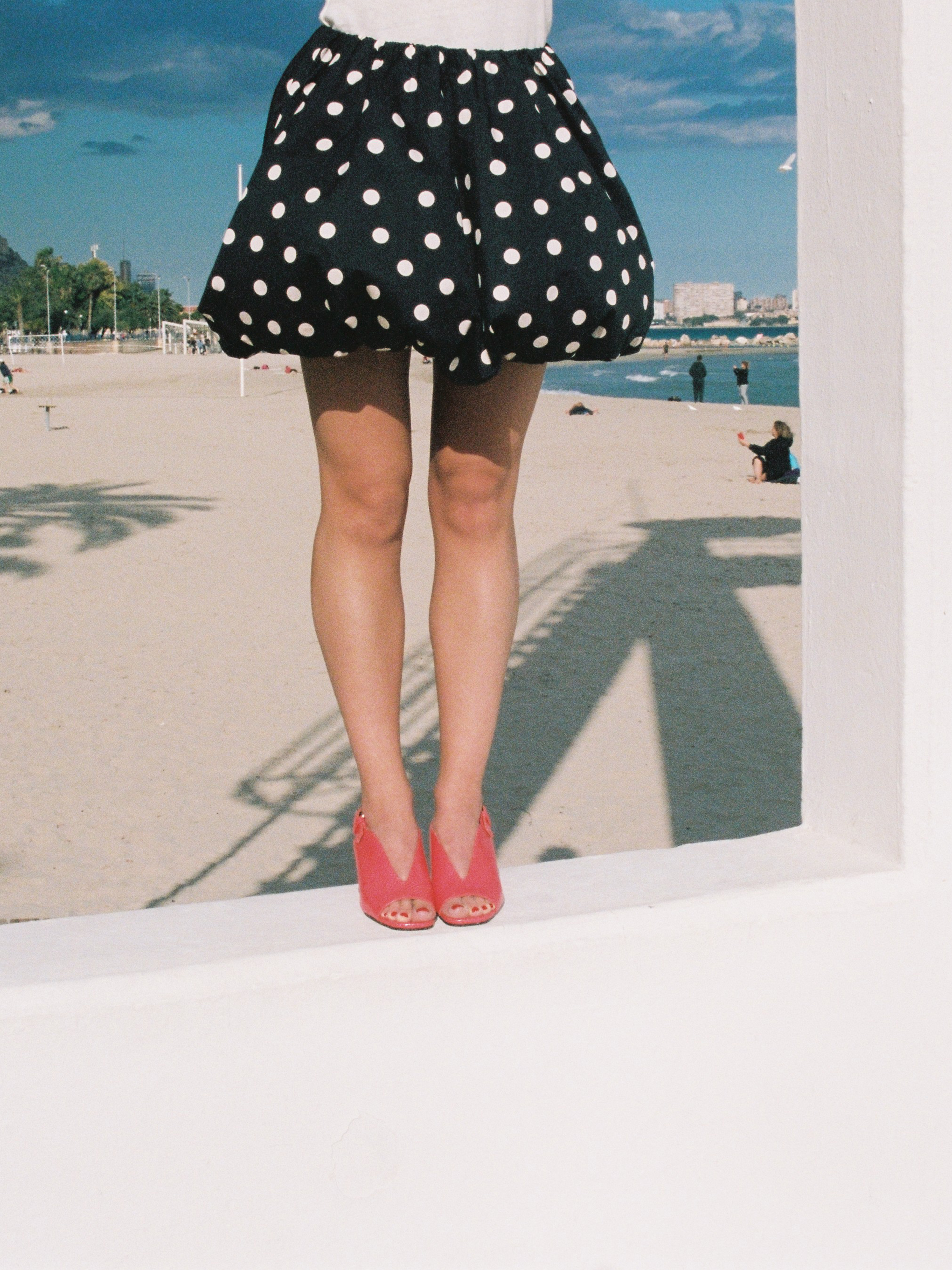 BAGHERA - Sandals - Embossed Framboise