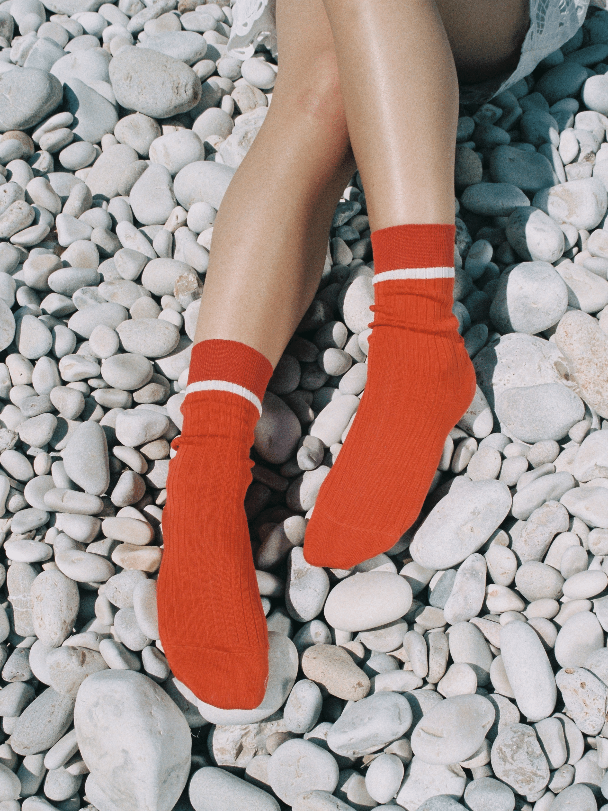 LOUXOR - Chaussettes - Orange d'hiver Chaussettes Nomasei