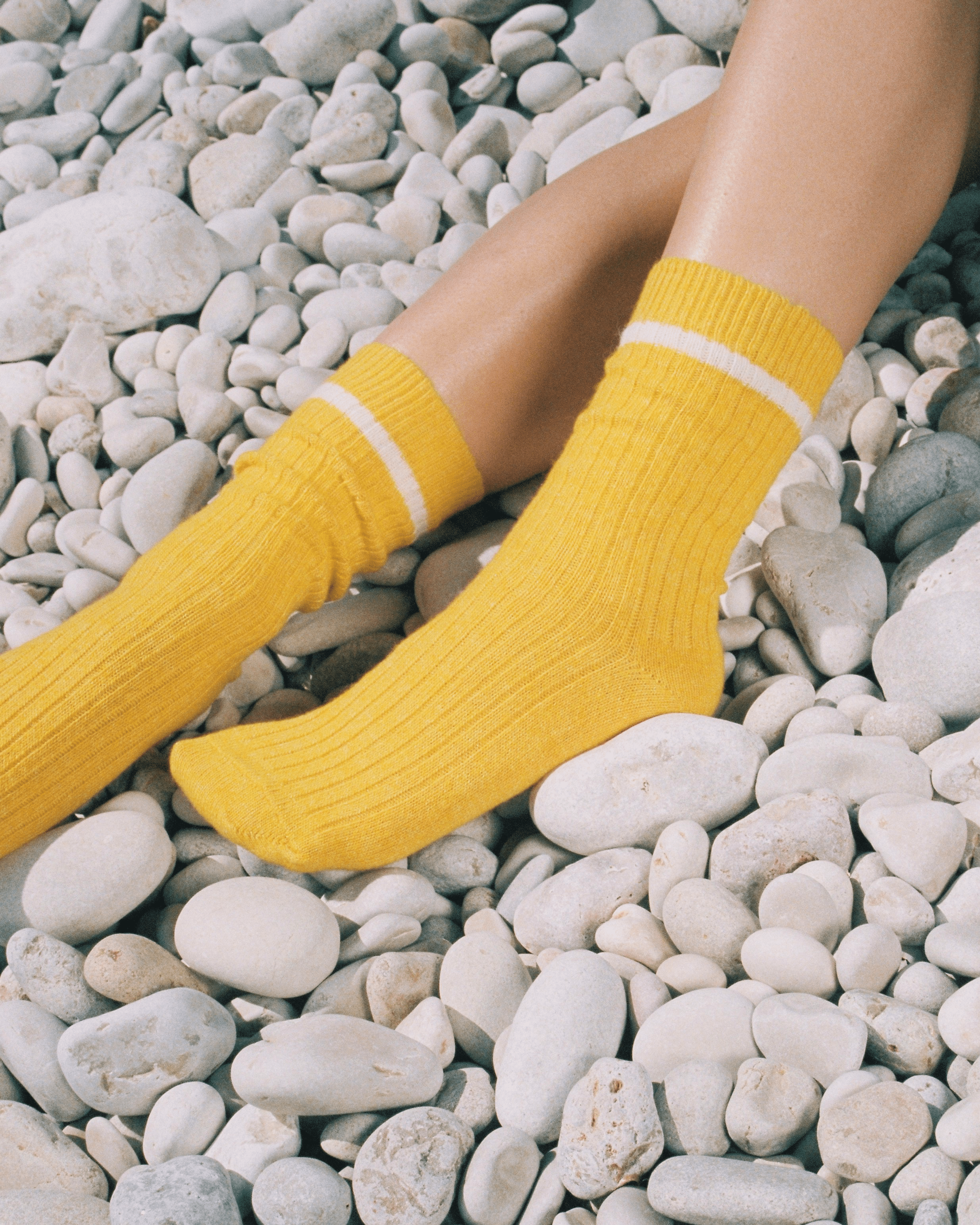MILANO - Chaussettes - Jaune Poussin Chaussettes Nomasei