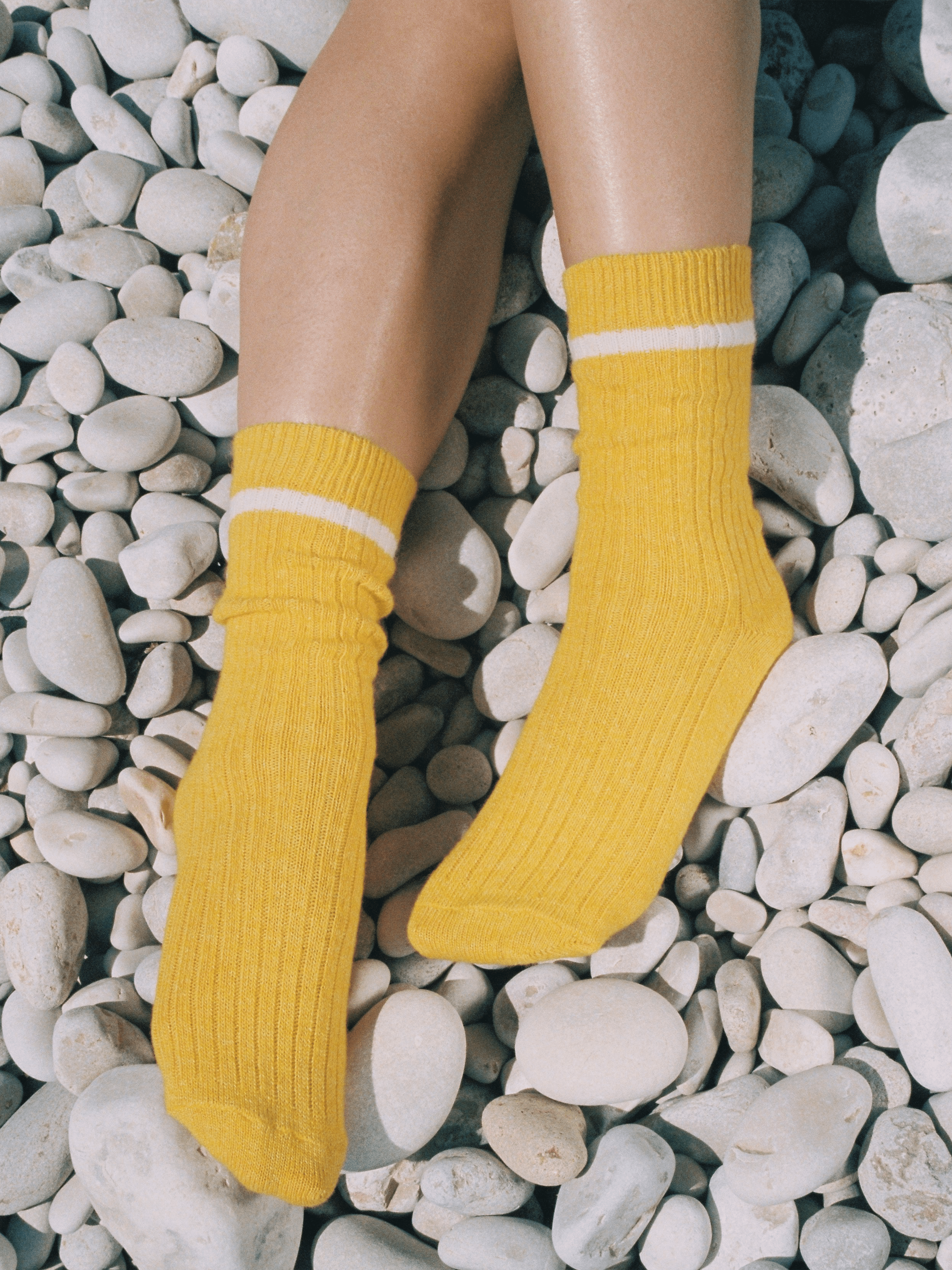 MILANO - Chaussettes - Jaune Poussin Chaussettes Nomasei