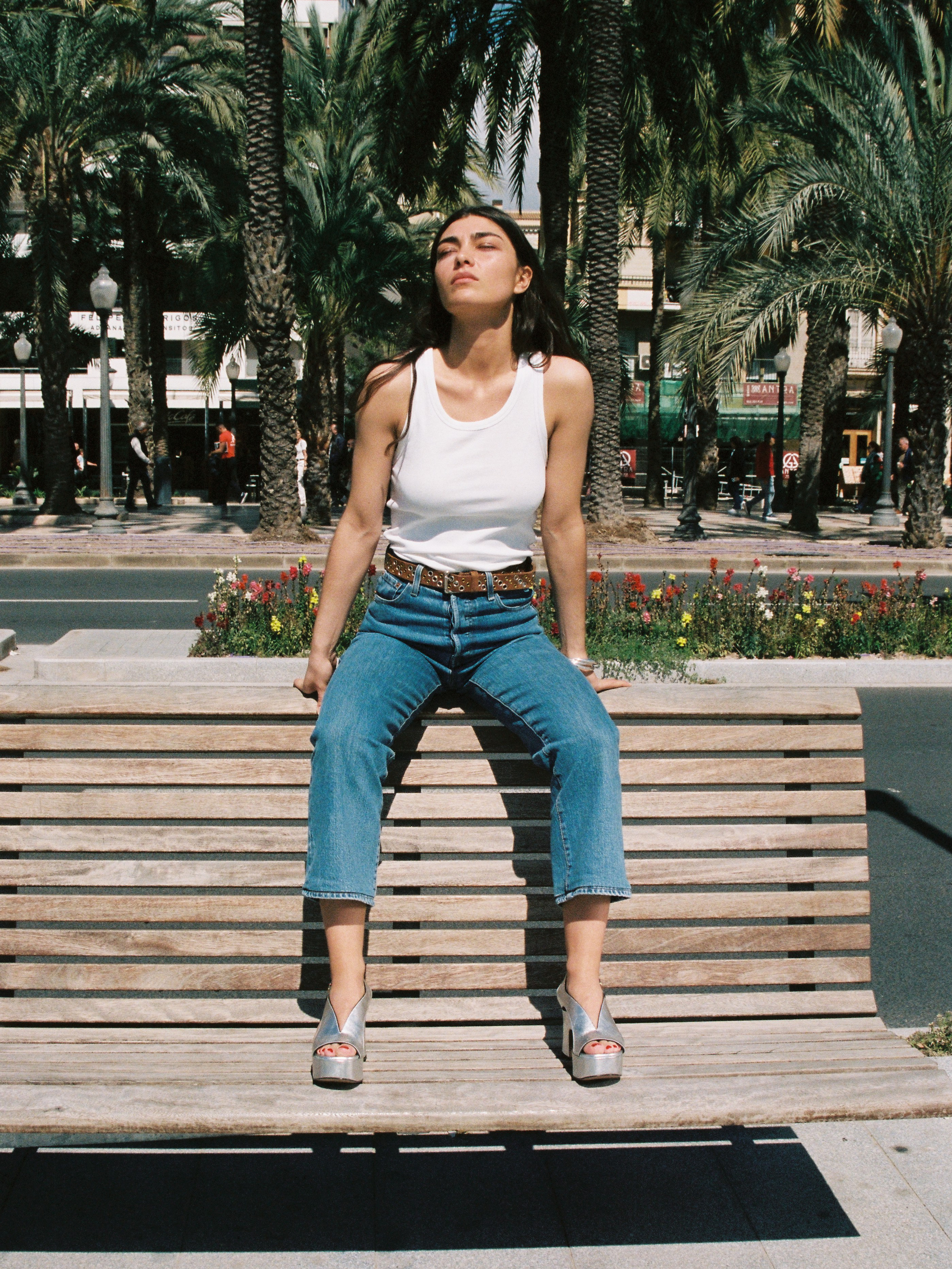 TAXI - Sandals - Silver