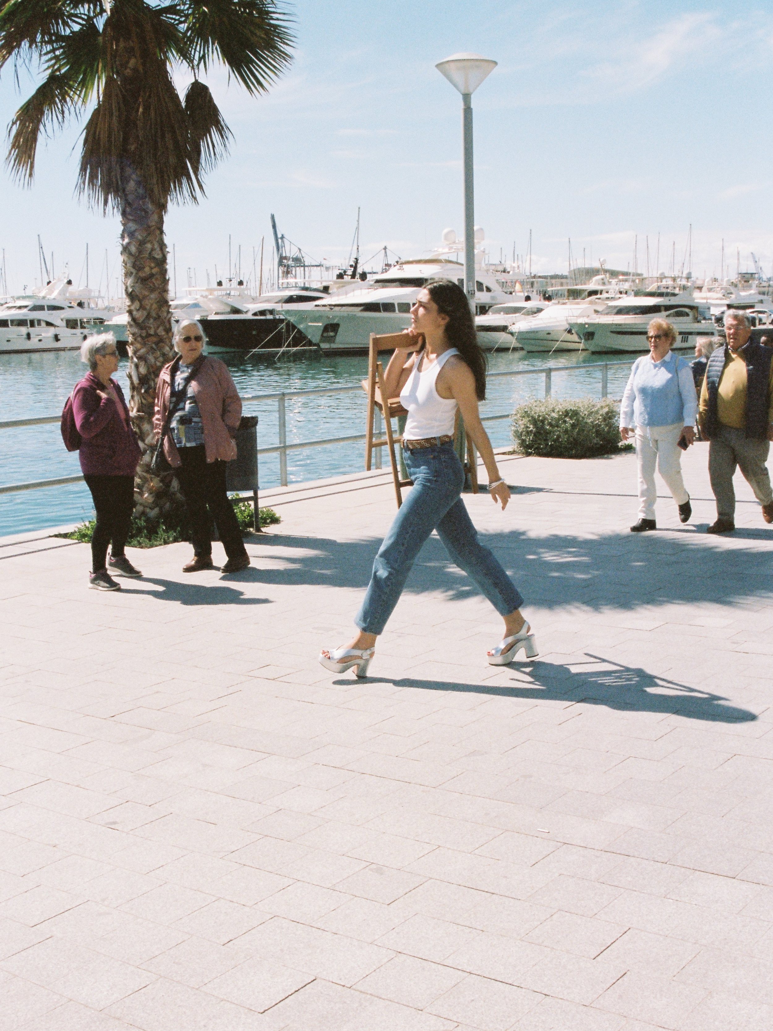 TAXI - Sandals - Silver