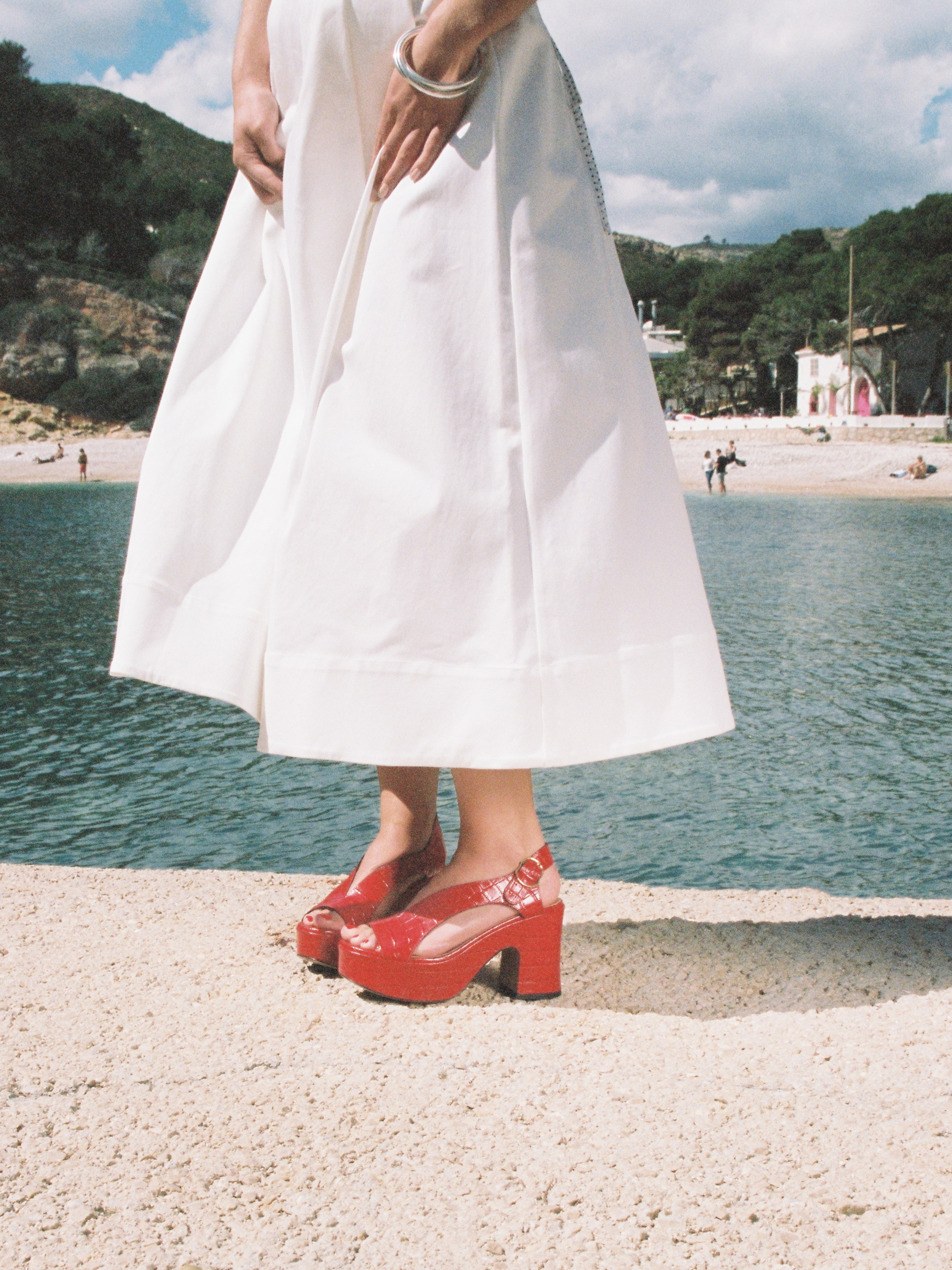 (NOMASEI)ᴿᴱᴰ : TAXI - Sandals - Red