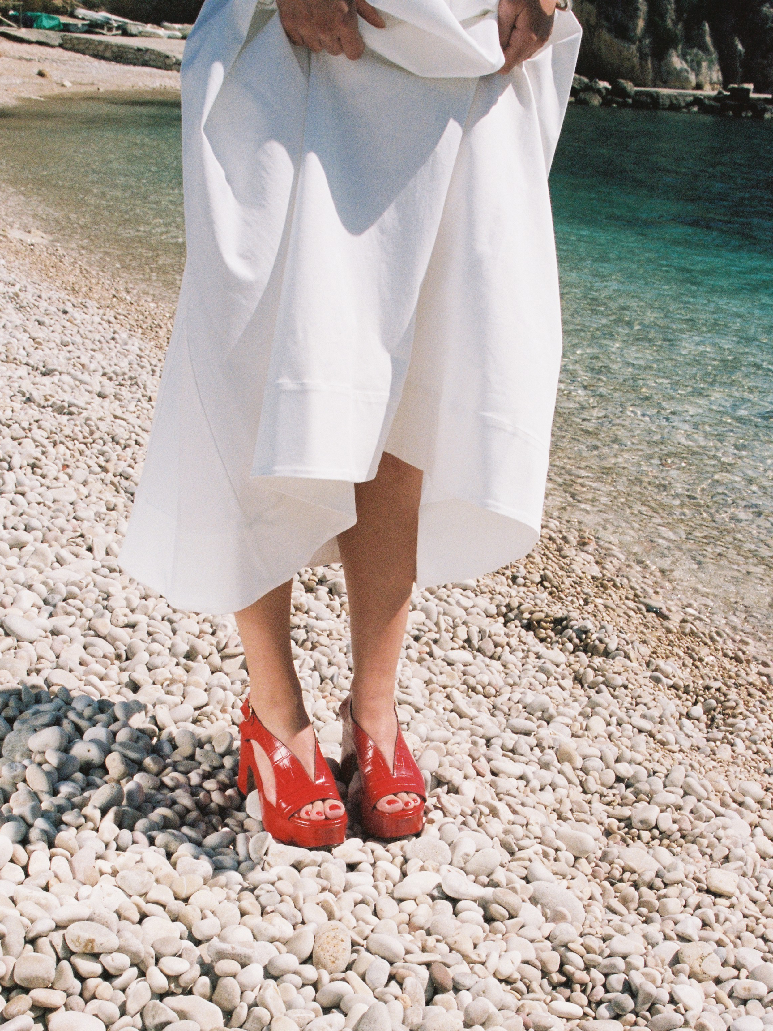 (NOMASEI)ᴿᴱᴰ : TAXI - Sandals - Red